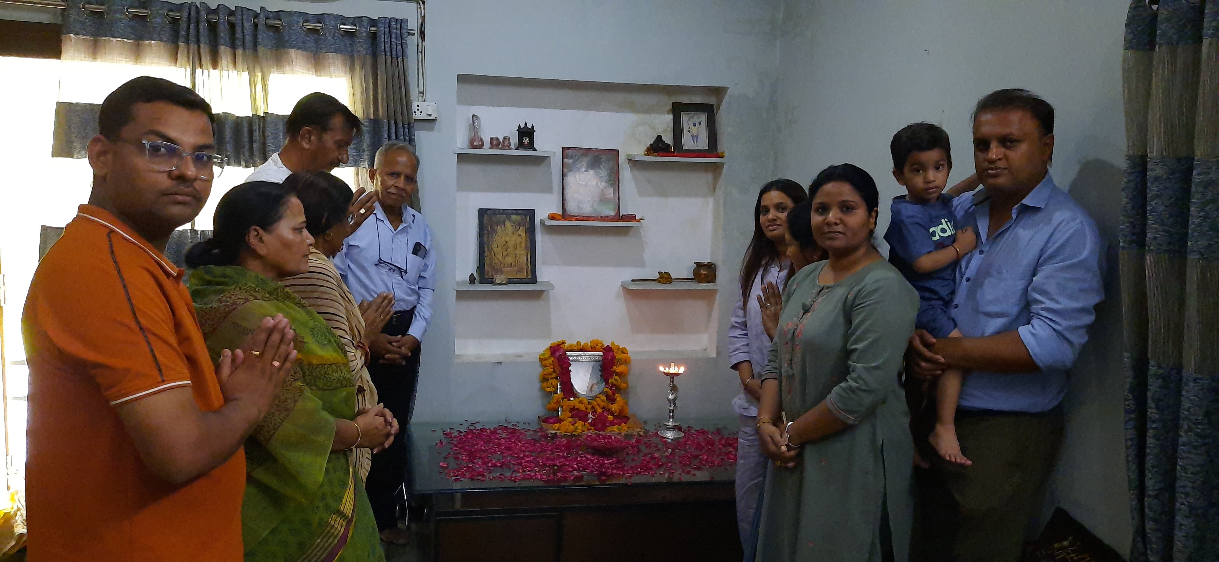 पंडित पन्नालाल पीयूष को अश्रुपूरित श्रद्धांजलि — कांग्रेस नेताओं व परिजनों ने किया नमन
