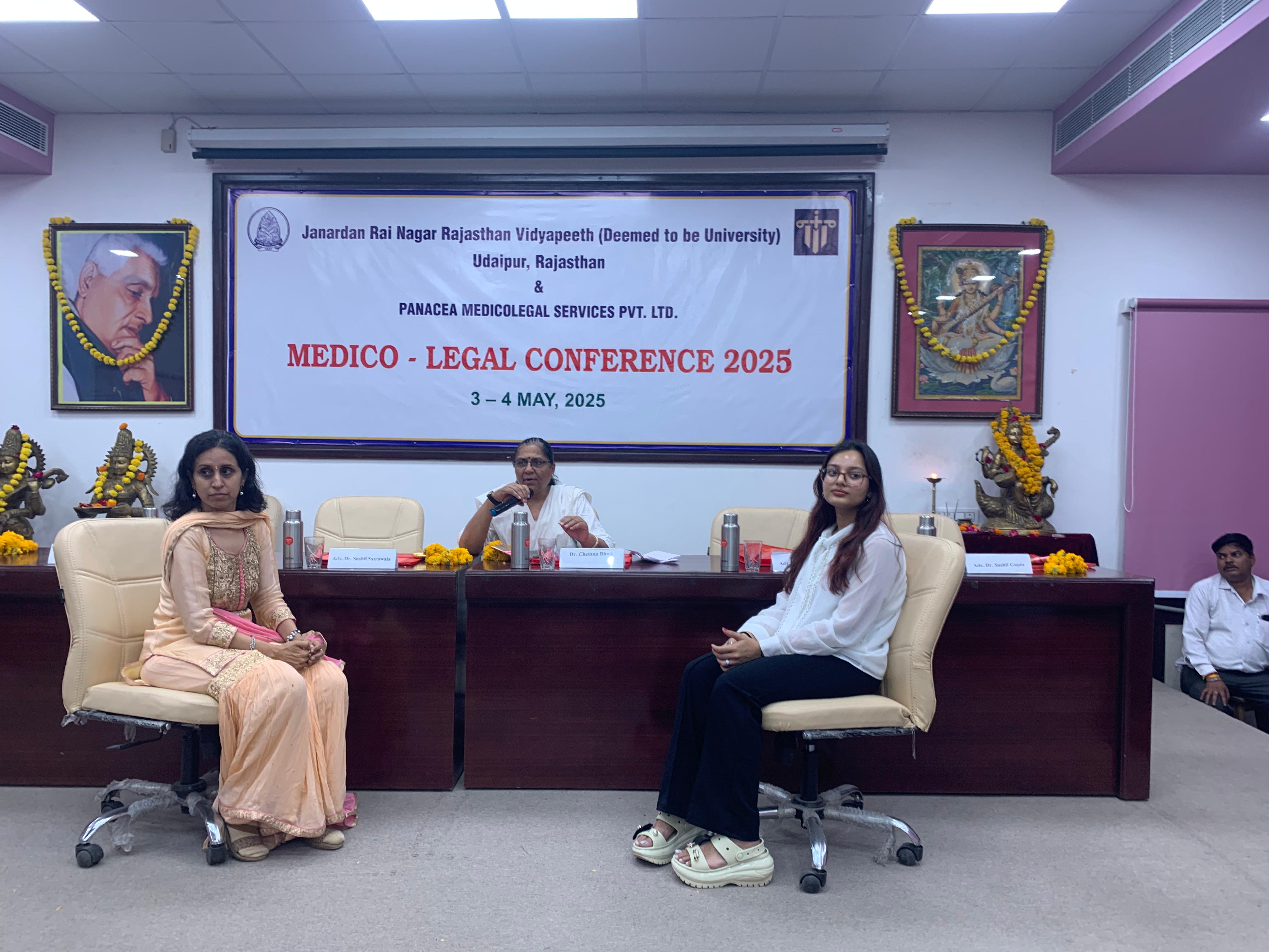Medico-Legal Conference Held at Rajasthan Vidyapeeth; North India’s First PG Diploma Course Launched