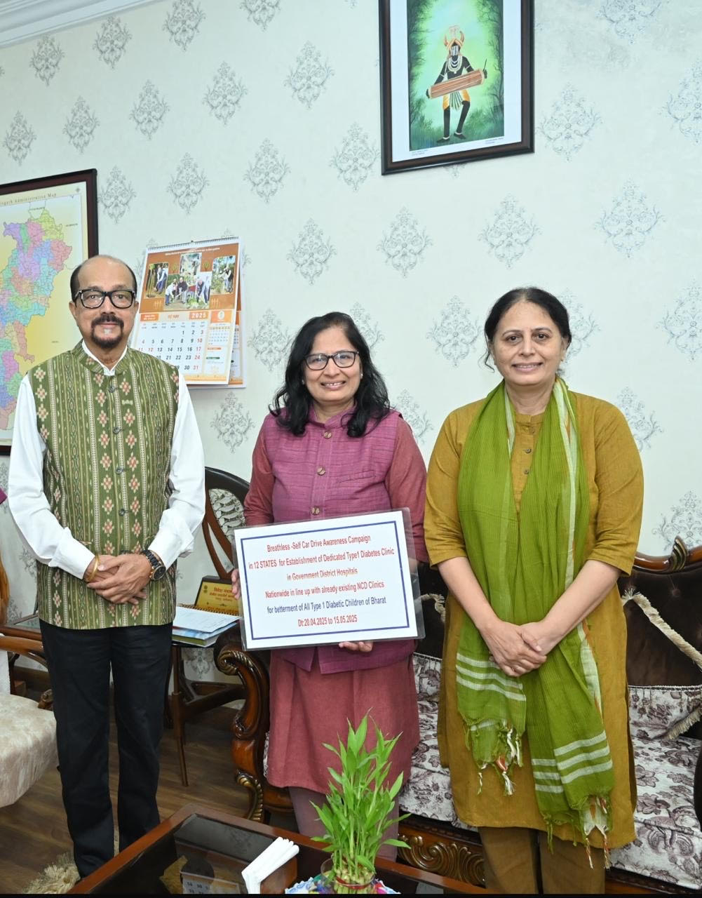 भारत के मधुमेह पीड़ित लाखों बच्चों की बेहतरी के लिए 12 राज्यों का स्वयं कार संचालित जागरूकता अभियान