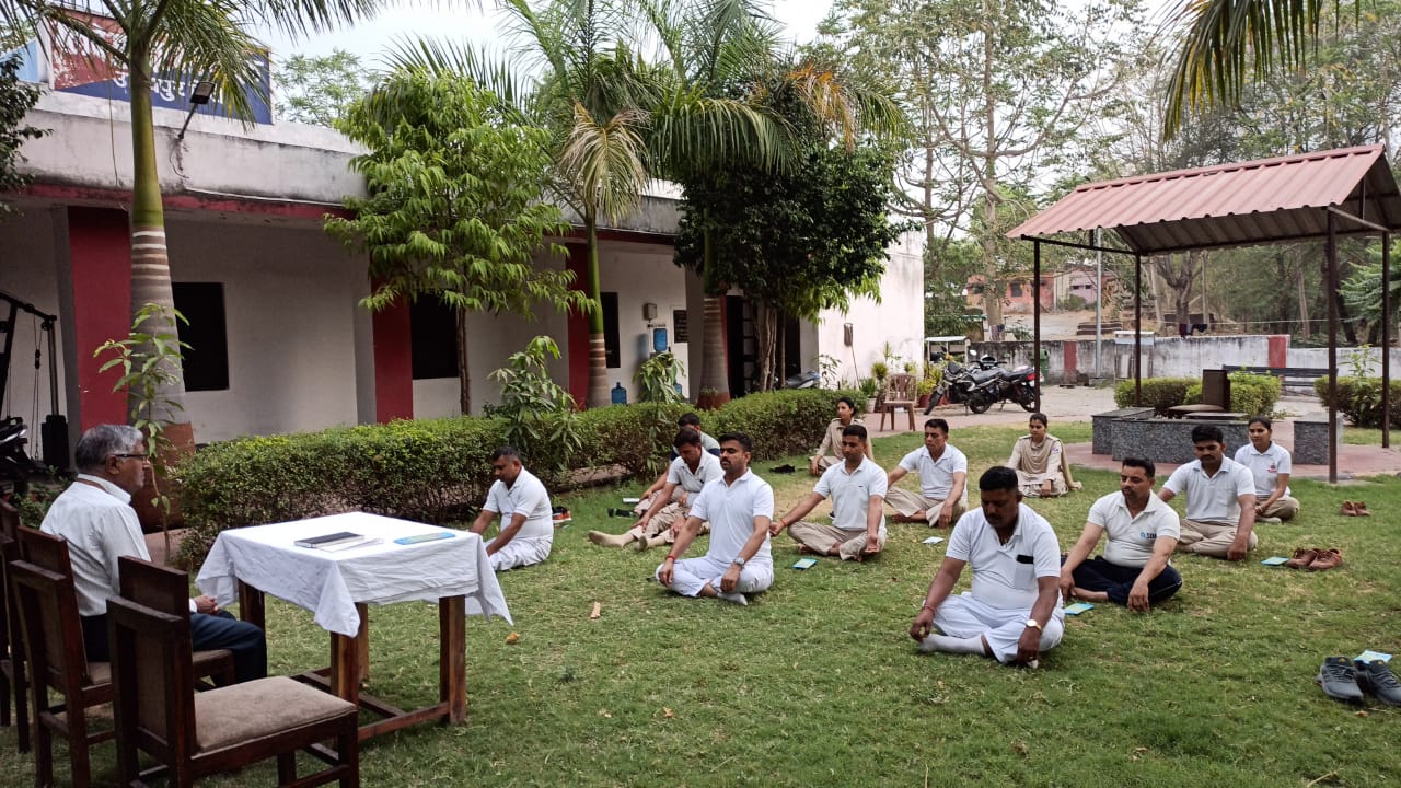 रेलवे सुरक्षा बल ने जाने हार्टफुलनेस ध्यान के लाभ 