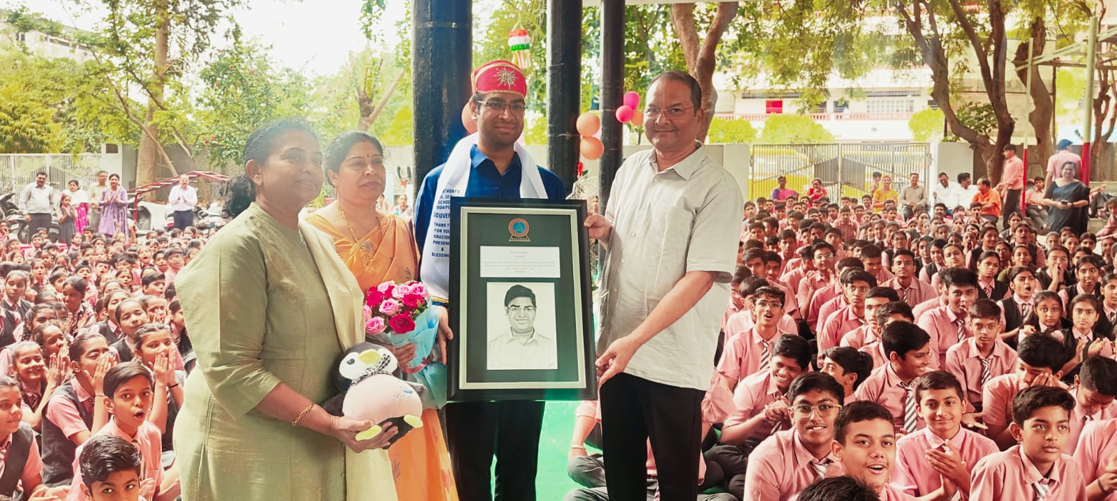 St. Anthony Alumnus IAS Subrat Singh Balaut Felicitated Grandly