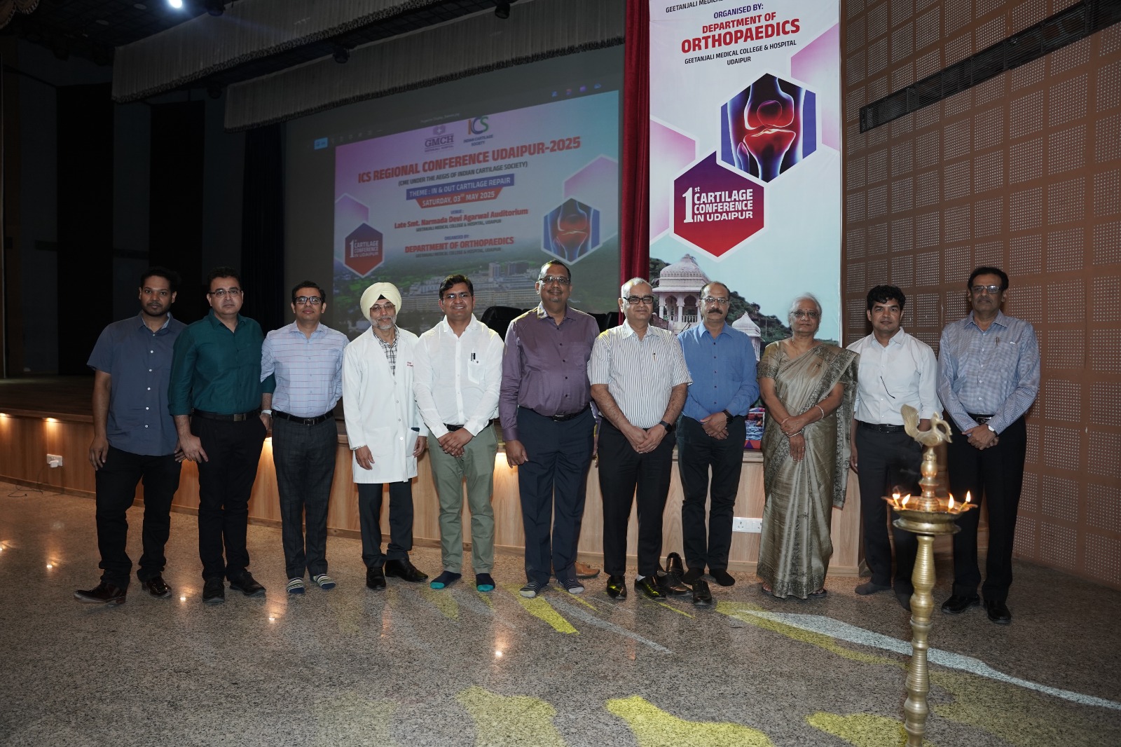 गीतांजलि मेडिकल कॉलेज में पहली बार कार्टिलेज कॉन्फ्रेन्स का आयोजन