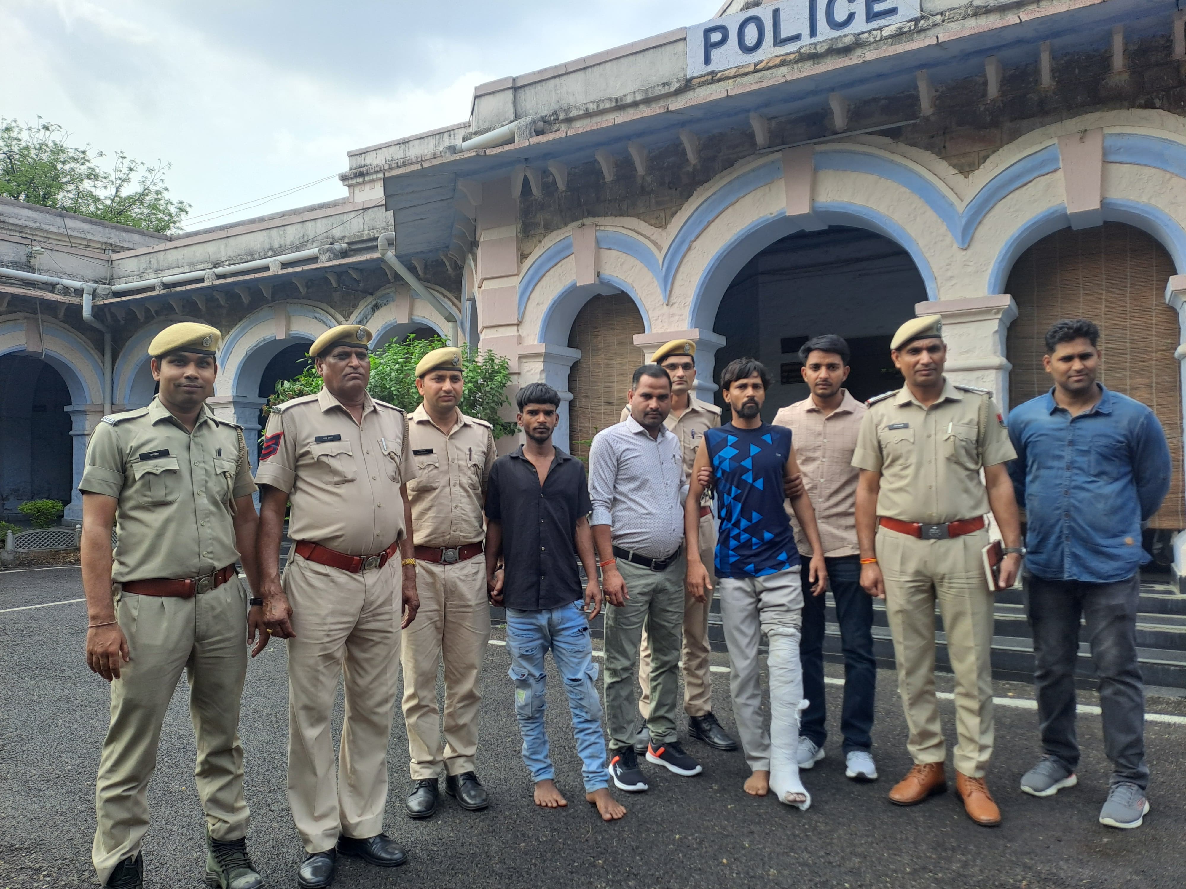 सिटी एसपी अमृता दुहन  ने साइबर कैफे संचालक हरिओम हत्याकांड का किया खुलासा,