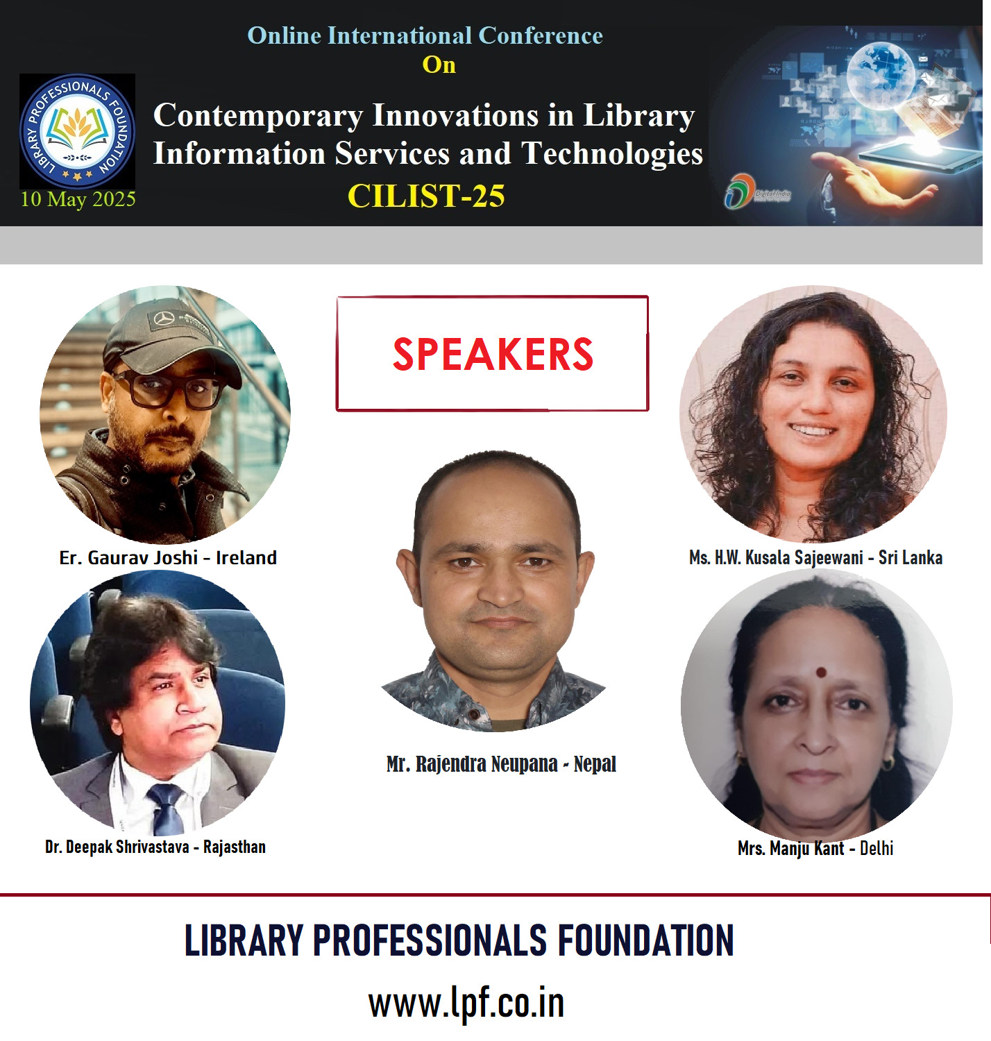 A librarian’s attire is not mere cloth; it is a fabric woven with dignity, heritage, service, and self-respect,” Dr. Shrivastava stated passionately, urging the community to rethink professional visibility in the 21st century.