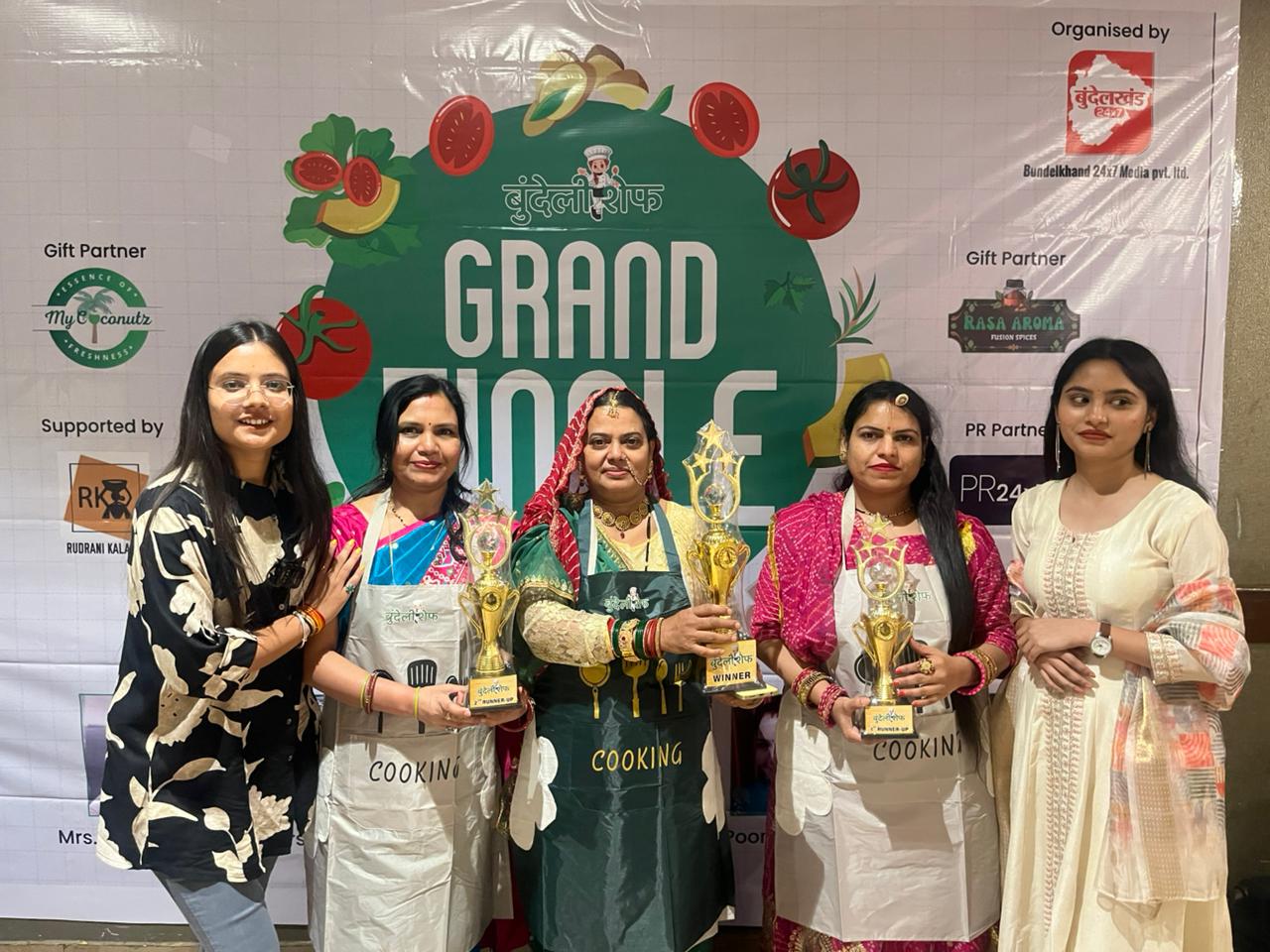 Talent from Bundelkhand’s Kitchen Wins National Acclaim; Zahida Parveen Crowned Winner