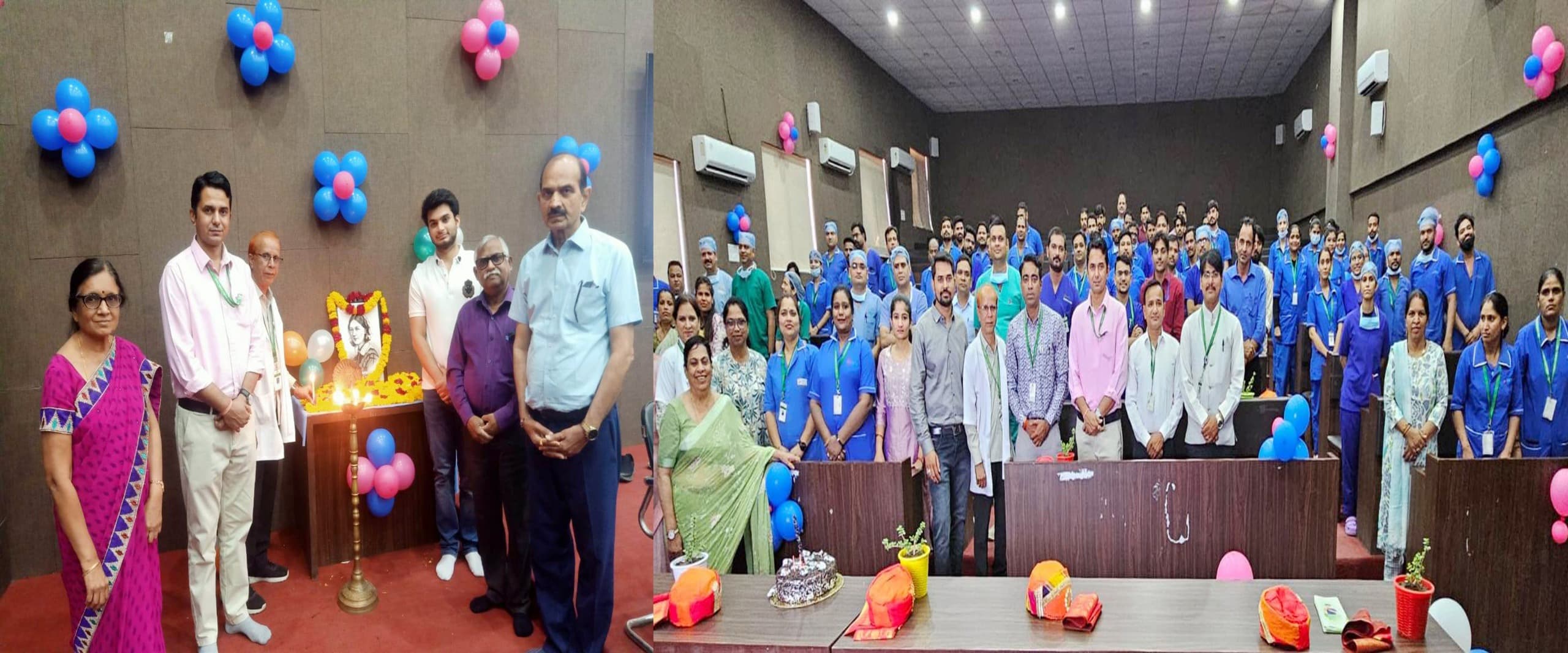 पीएमसीएच में अंतरराष्ट्रीय नर्सेज दिवस सप्ताह का भव्य आयोजन