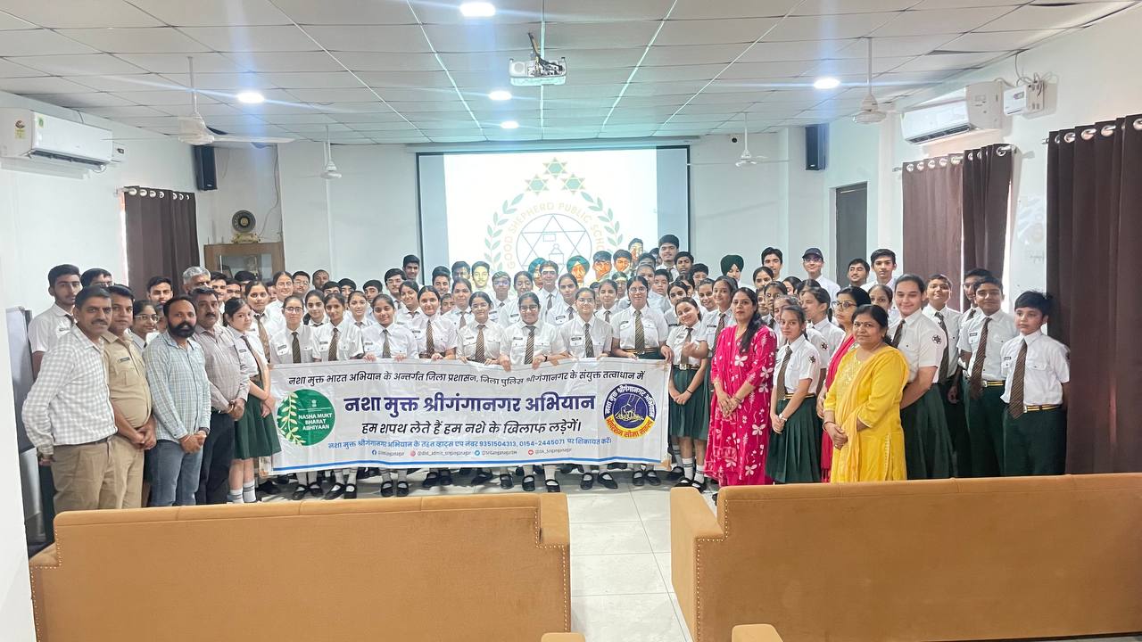 नशा मुक्त गंगानगर अभियान के तहत नशा मुक्ति कार्यशाला आयोजित