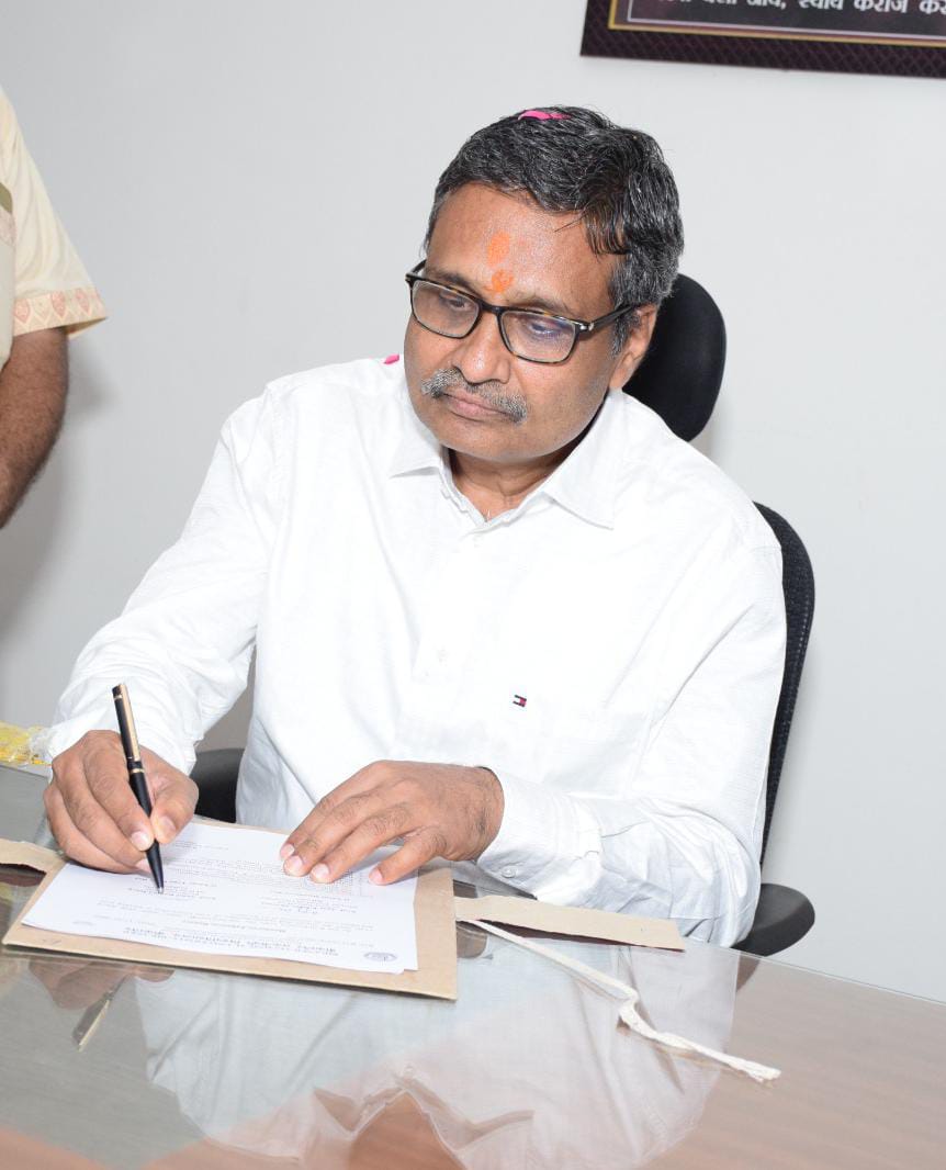 प्रो.अखिल रंजन गर्ग ने बीकानेर तकनीकी विश्वविद्यालय के कुलगुरु का पदभार किया ग्रहण