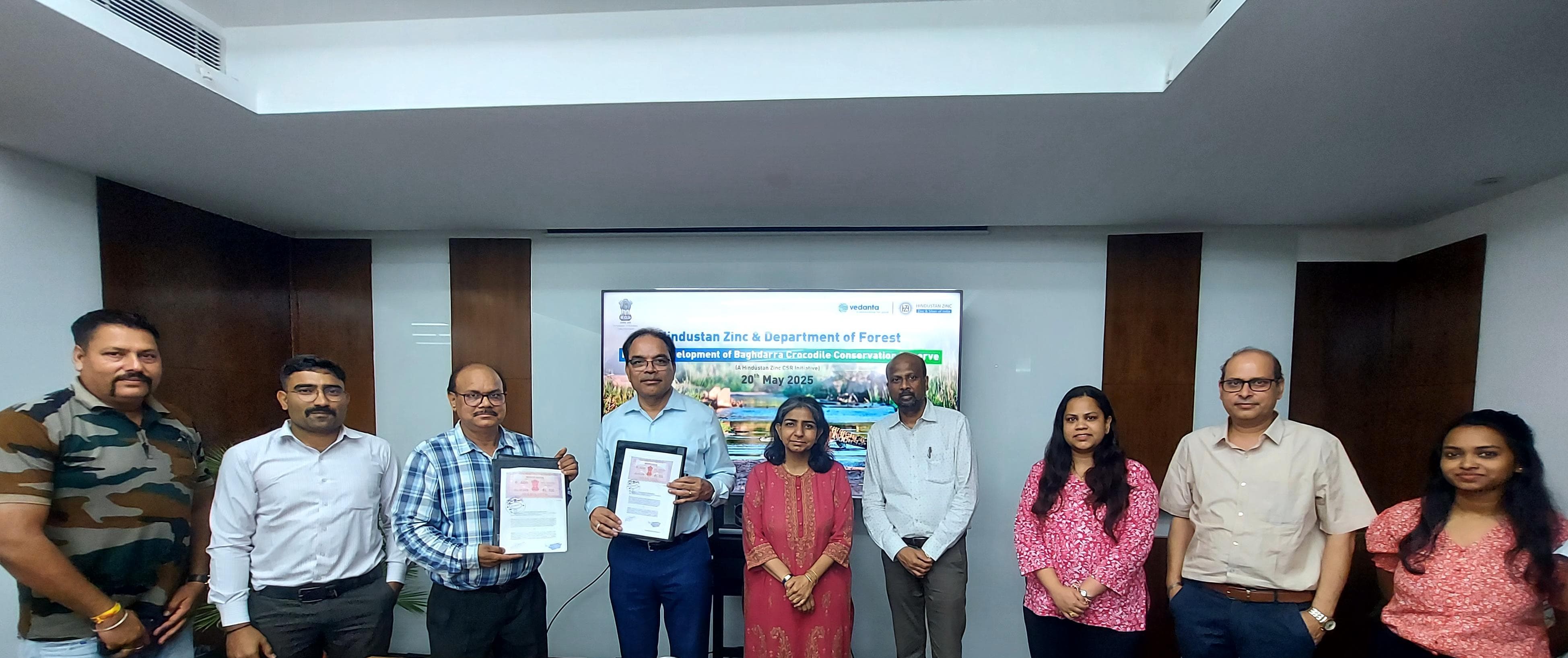 #### International Day for Biodiversity: Vedanta’s Hindustan Zinc signs MoU for Crocodile Conservation Reserve in Udaipur