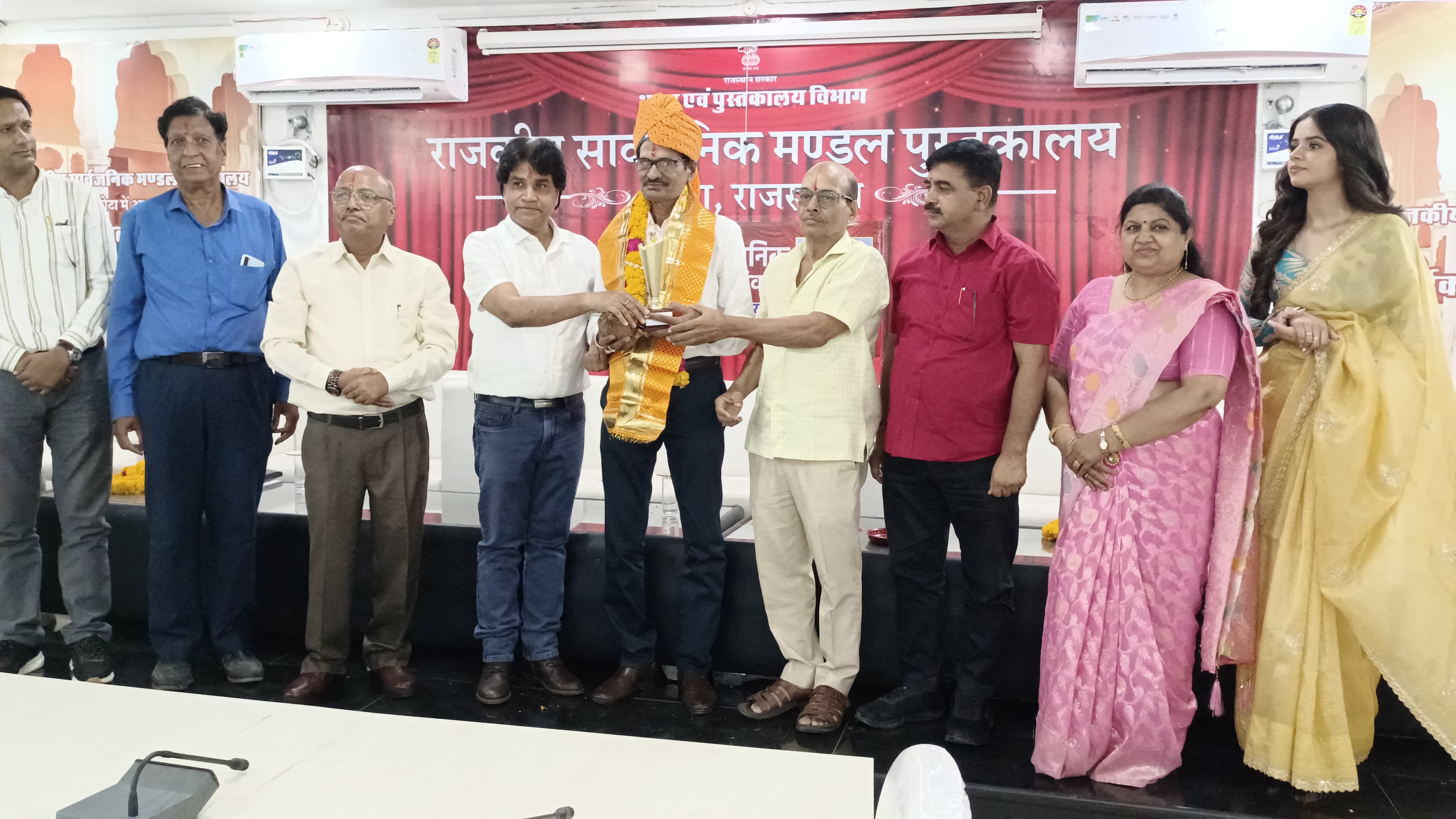 Public Library Day Celebrated in Kota: 25 Readers Honoured, 