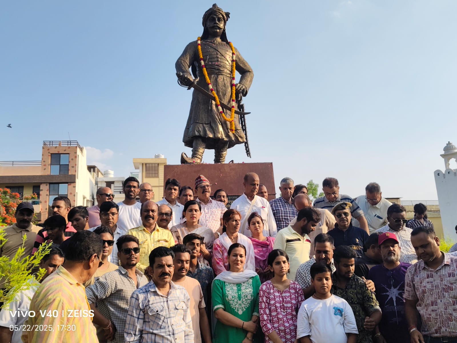 हल्दीघाटी में माटी पूजन