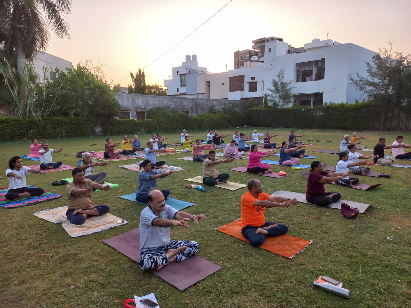 योग शिविर में नव ऊर्जा से ओतप्रोत हुए योगीजन