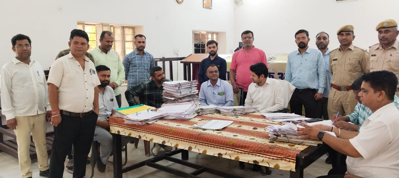 राष्ट्रीय लोक अदालत में 647 प्रकरणों का निस्तारण  8.71 करोड के अवार्ड पारित