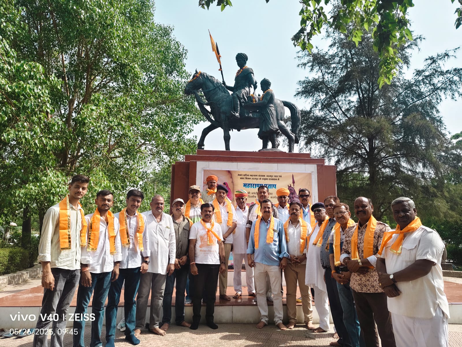 Weeklong Celebrations Begin with Worship of Maharana Uday Singh and Hadi Rani