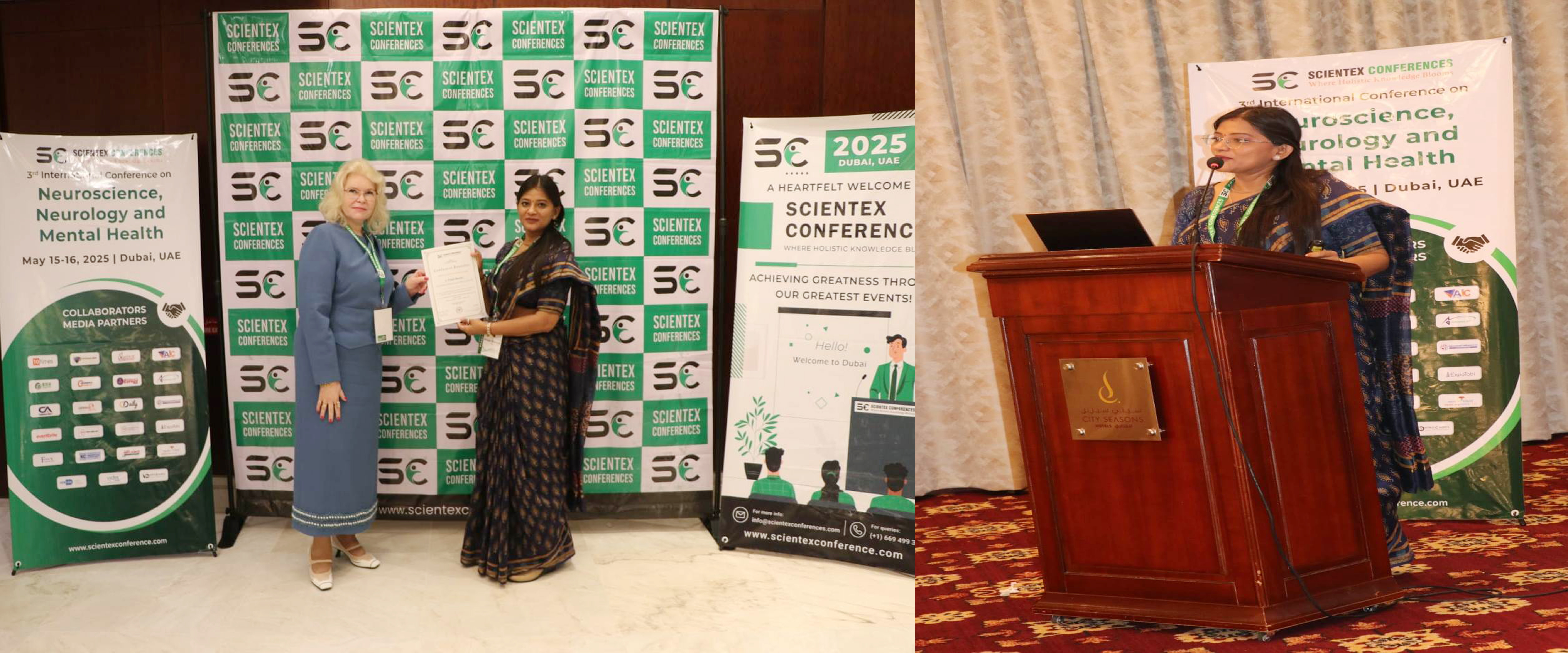 Dr. Preeti Sharma Invited as Keynote Speaker at International Mental Health Conference in Dubai