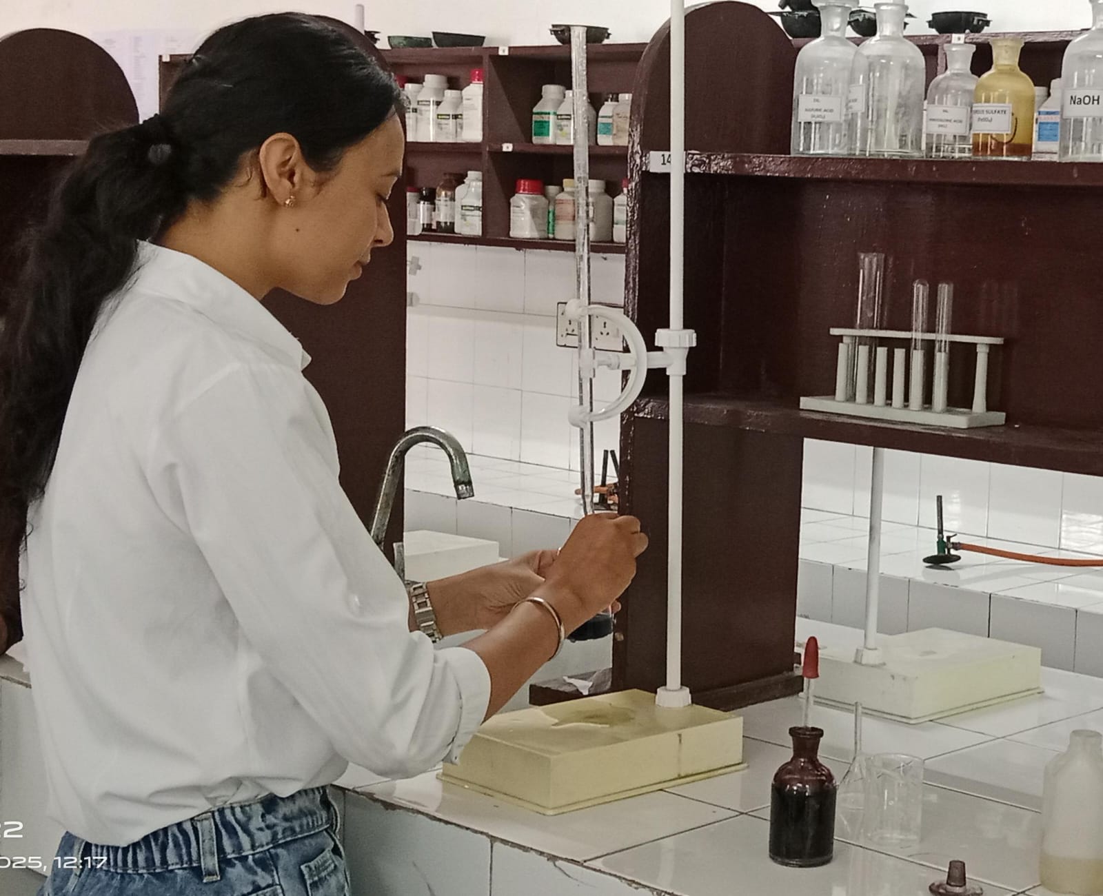M.Sc. Chemistry Student's Research Paper Published in International Journal