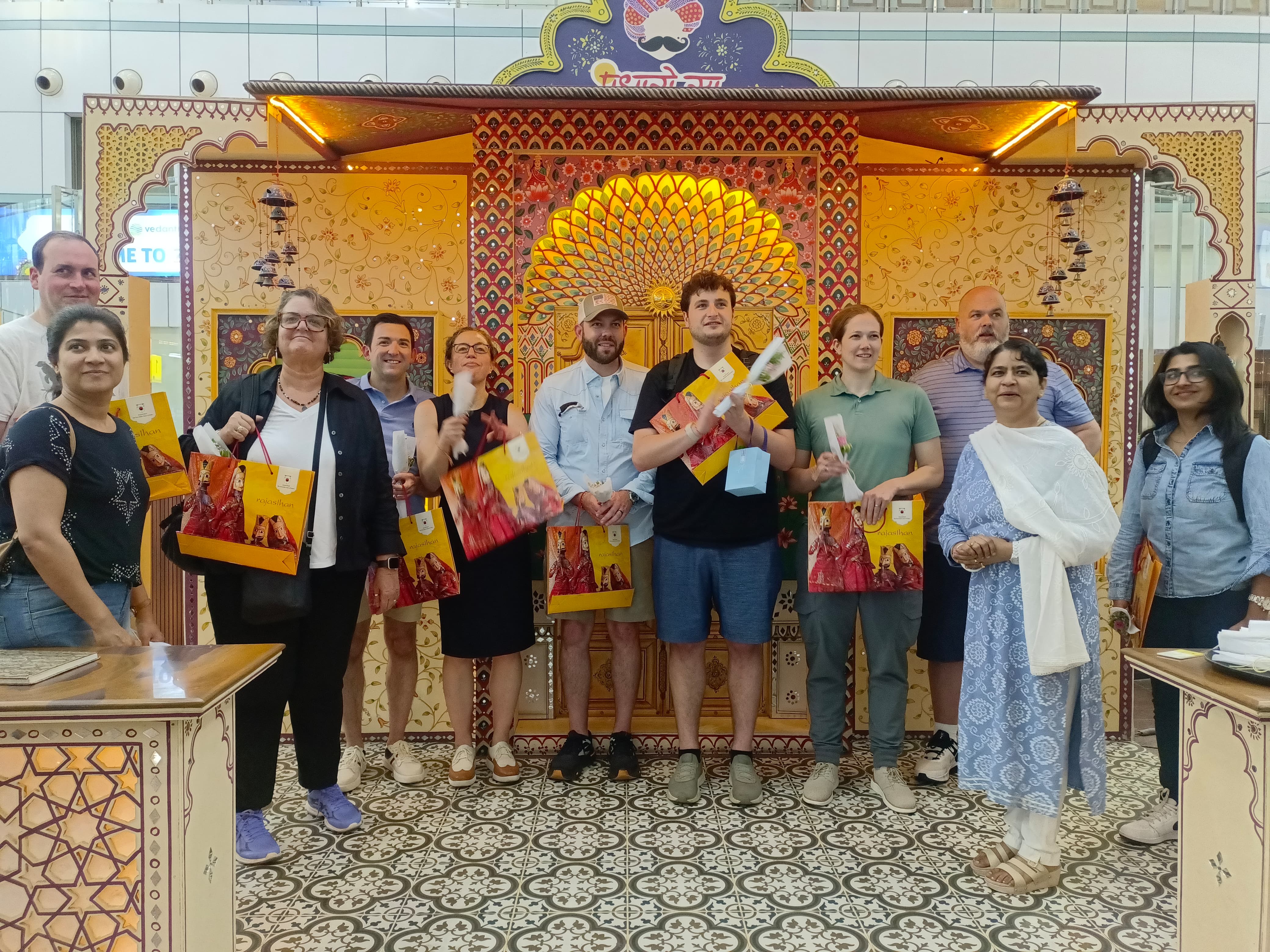 US Congressional Delegation Arrives in Lake City, to Explore Udaipur's Beauty