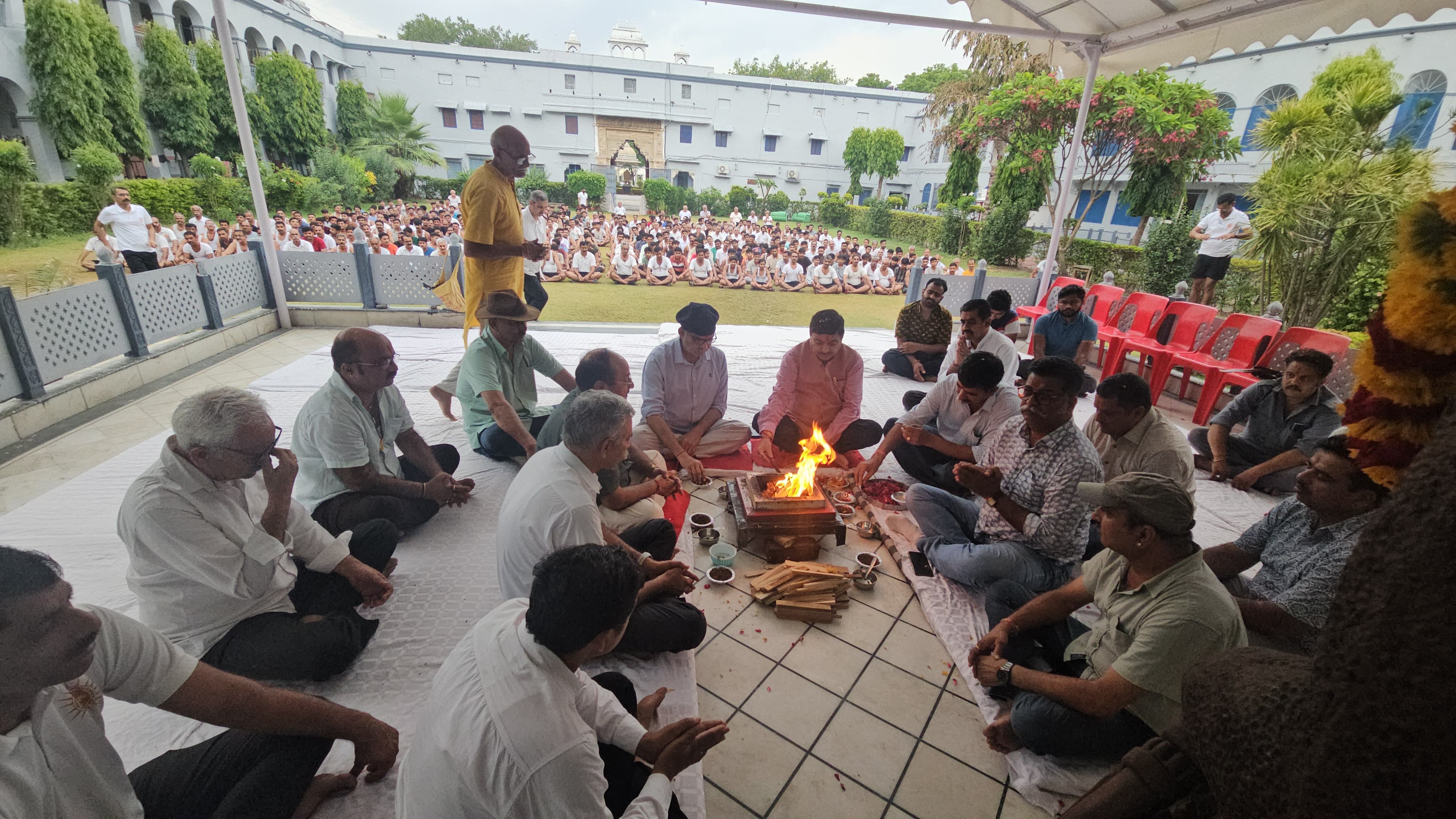 महाराणा प्रताप की 485वीं  जयंती की पूर्व संध्यॉ पर किया हवन पूजन