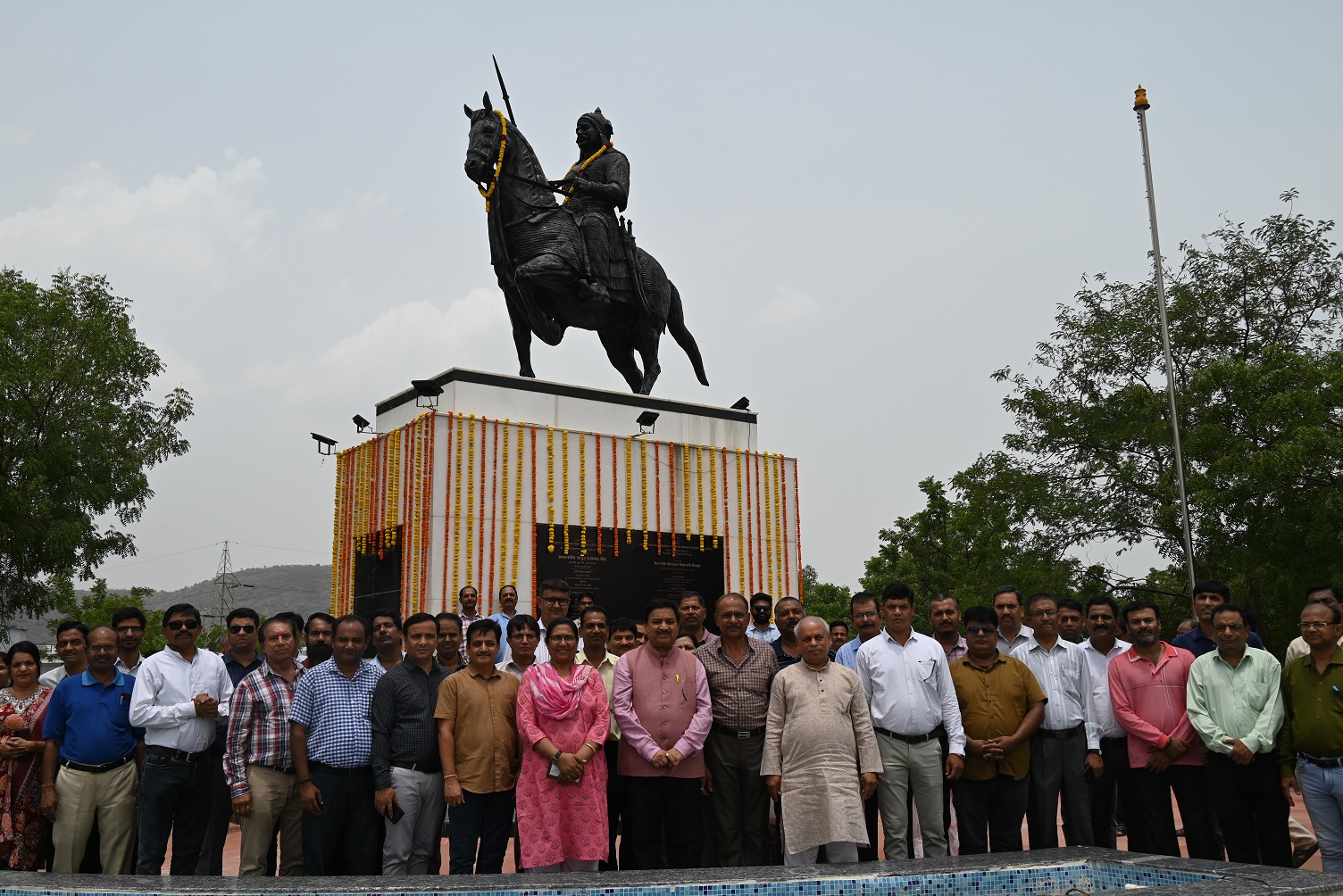 Vidyapeeth Pays Tribute on the Eve of Maharana Pratap’s 485th Birth Anniversary