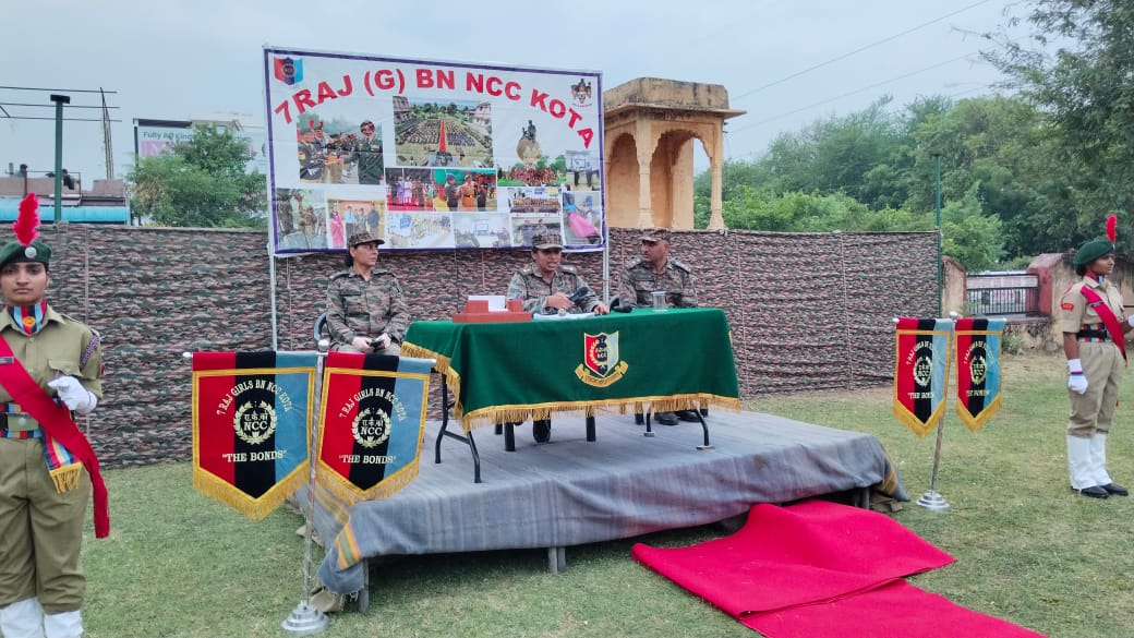 7 Rajasthan Battalion NCC Organizes Annual Training Camp in Kota