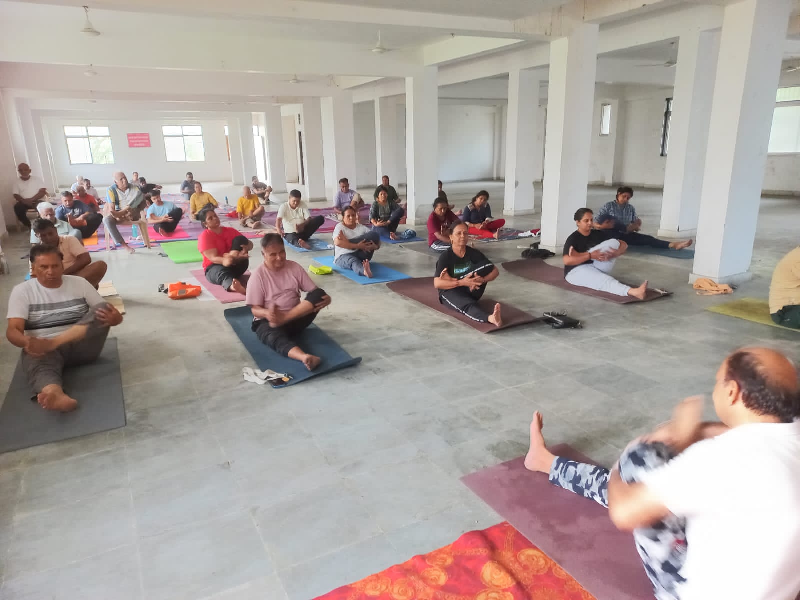 Yoga Practice Continues for a Healthy Lifestyle