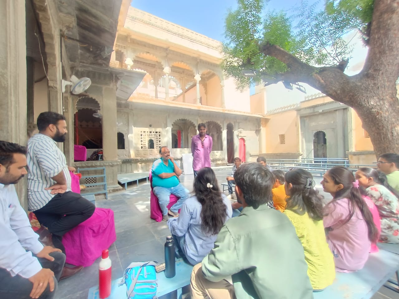 बागोर की हवेली में नाट्य कार्यशाला प्रारंभ