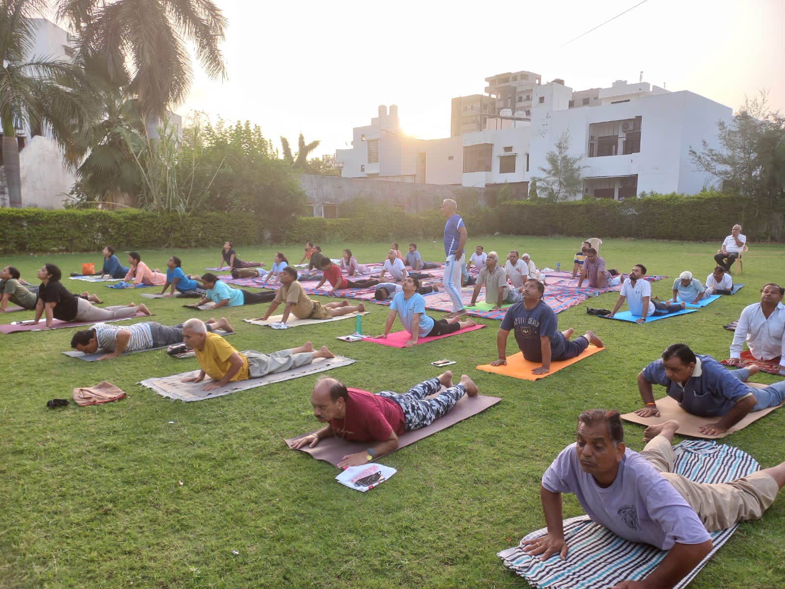 शारीरिक एवं मानसिक उन्नति योग से संभव" - डॉ सनाढ्य