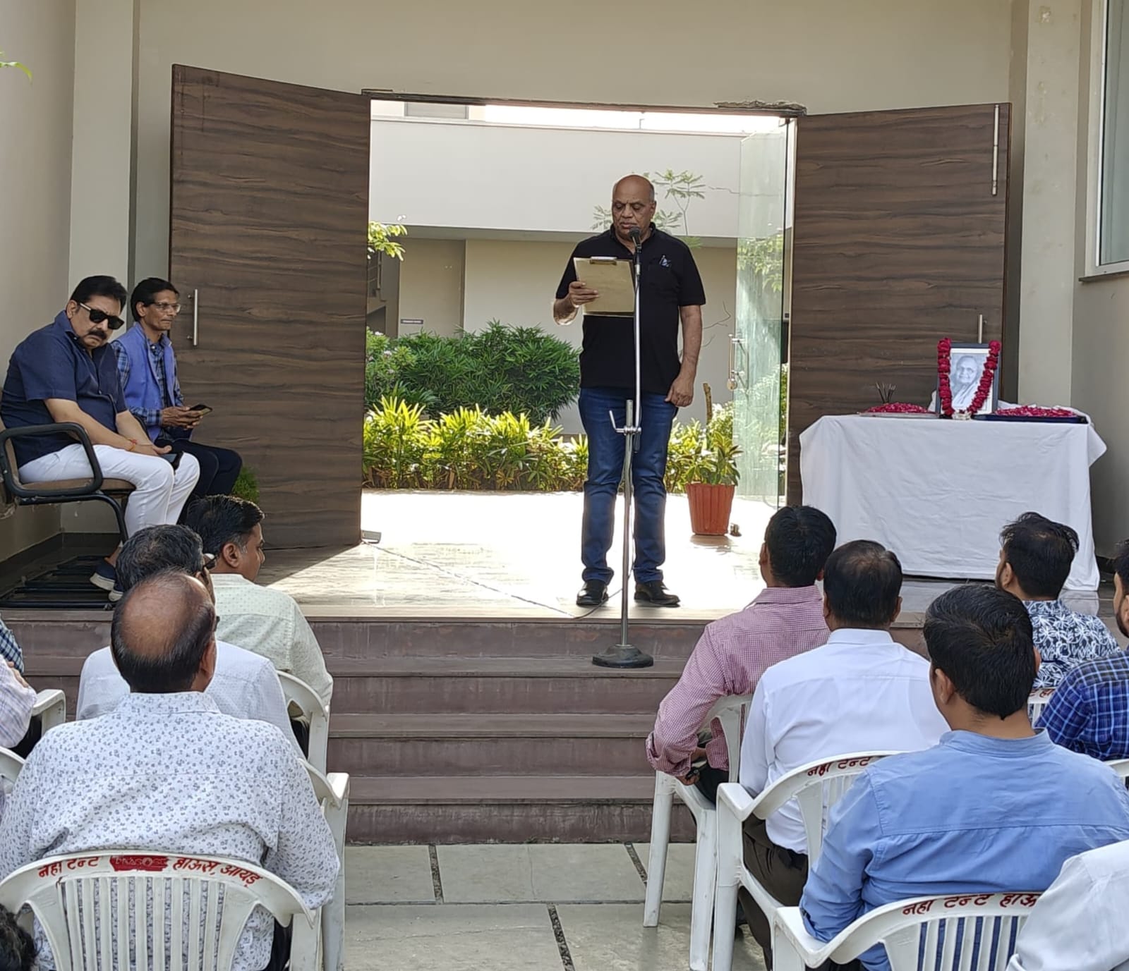 Condolence Meeting Held at Vidya Bhawan