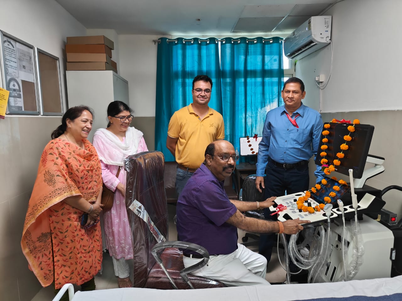 ईएसआई अस्पताल में सोनोग्राफी सुविधा शुरू