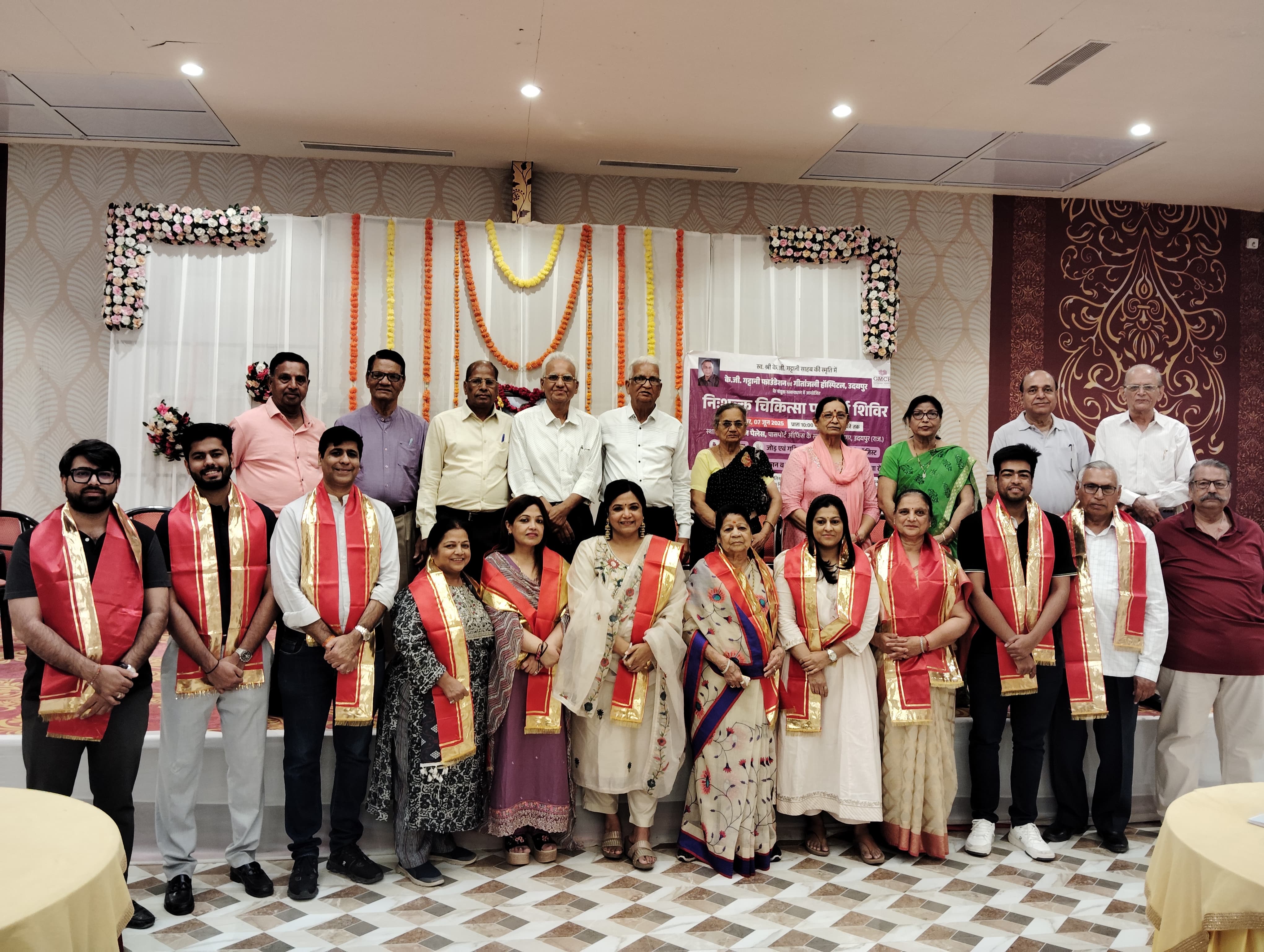 594 Patients Benefited at K.G. Gattani Memorial Mega Health Camp