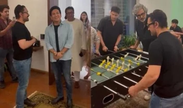 #### Musical Night at Aamir Khan’s Home...! ‘Sitare Zameen Par’ to Release on June 20!