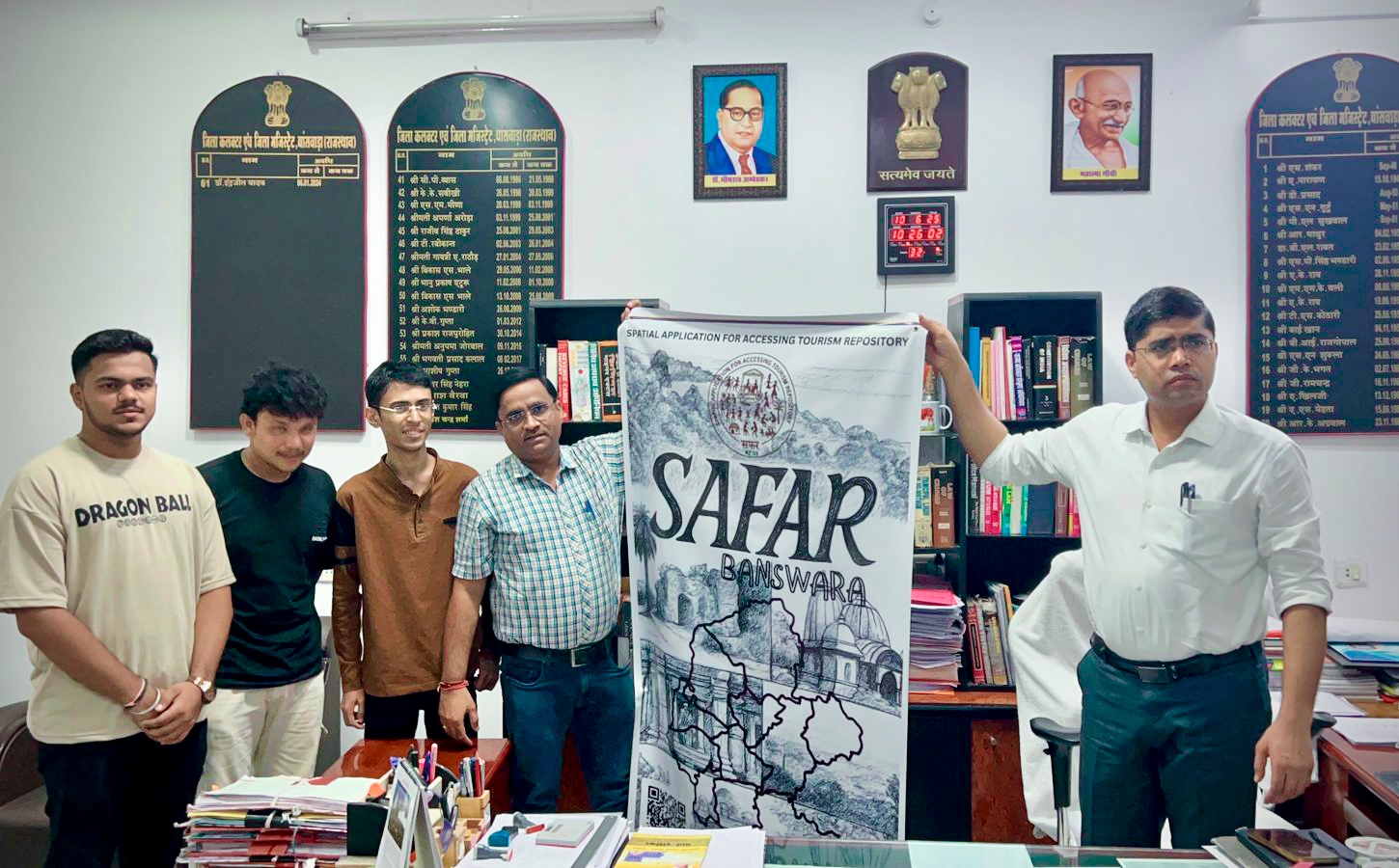 बांसवाड़ा के पर्यटन को लगेंगे पर कलक्टर डॉ. यादव ने मोबाइल एप 'सफर बांसवाड़ा' को किया लांच