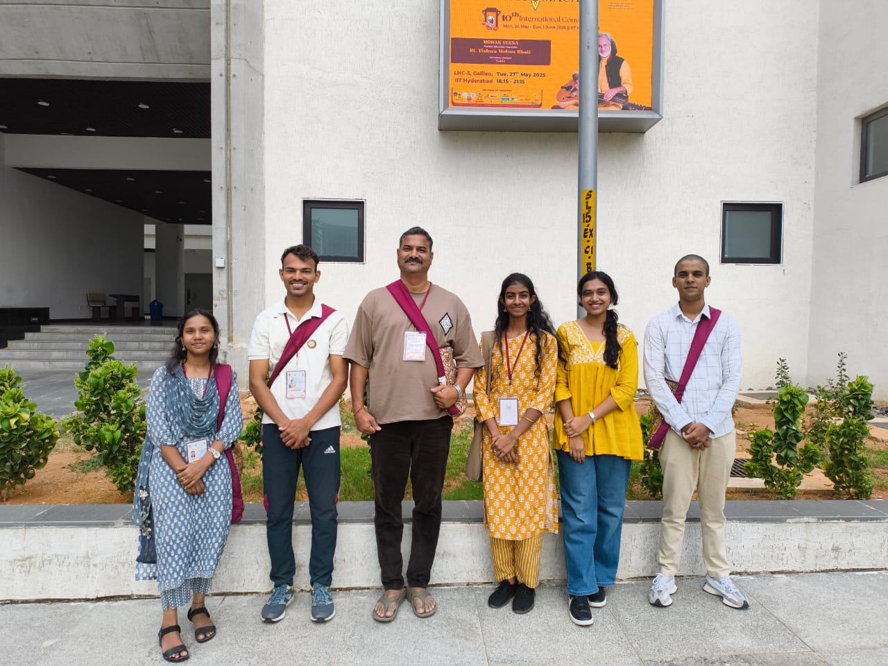 SPSU at IIT Hyderabad: A Cultural Exchange through SPIC MACAY's 10th Global Convention