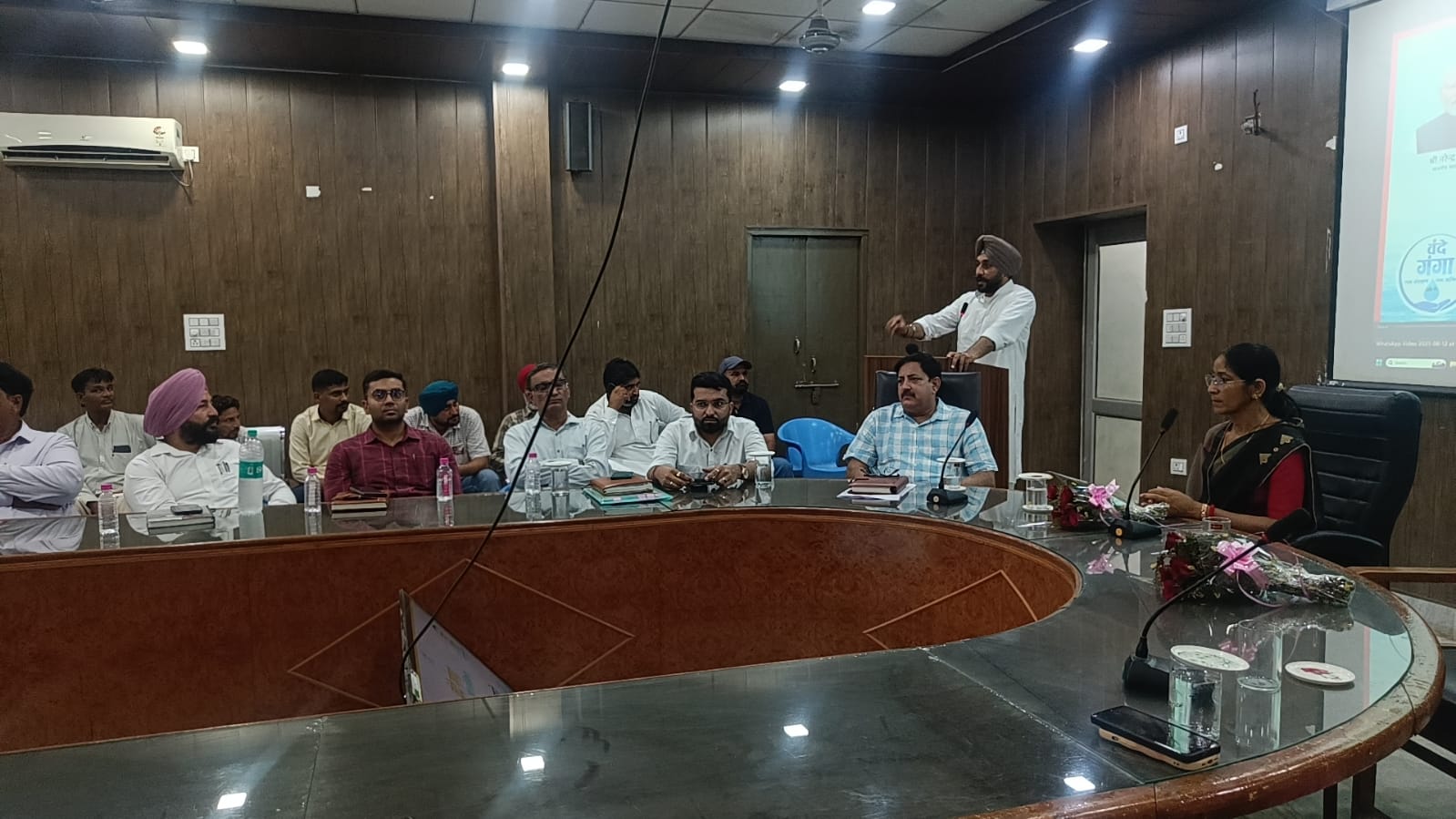 जल उपयोक्ता संगम अध्यक्षों की कार्यशाला में किया जल संरक्षण का आह्वान