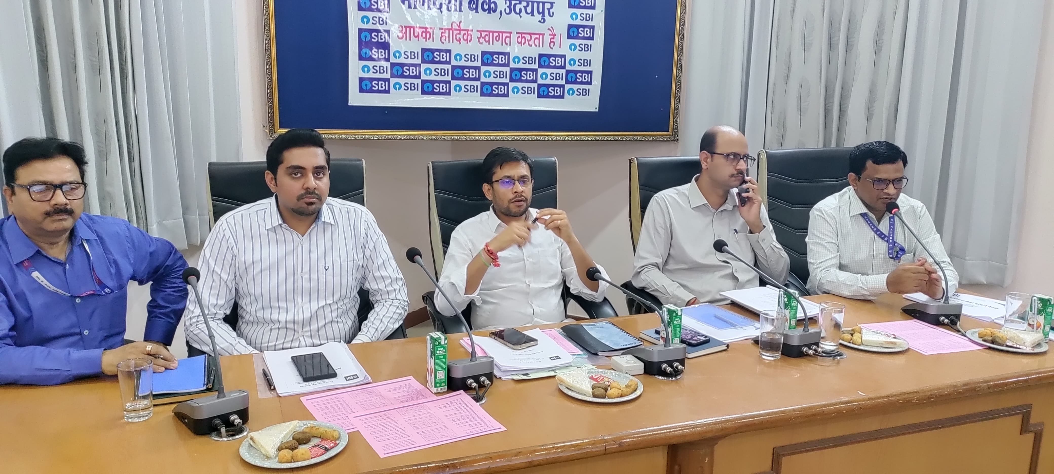 लीड बैंक की जिला स्तरीय समीक्षा समिति बैठक
