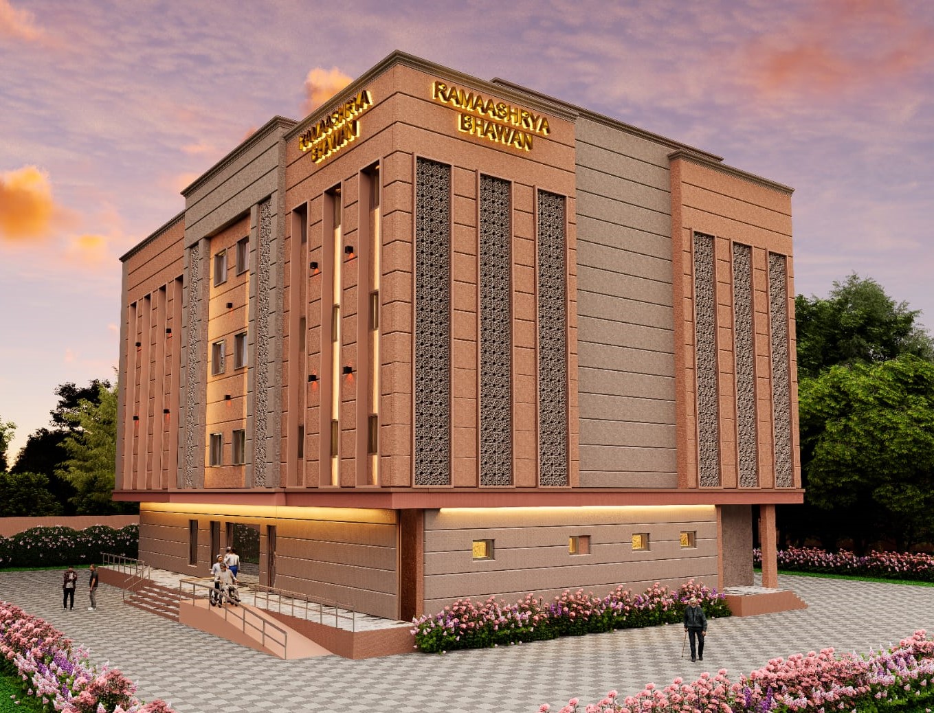 Foundation Stone of ‘Ramashray Bhawan’ for Attendants to be Laid Today