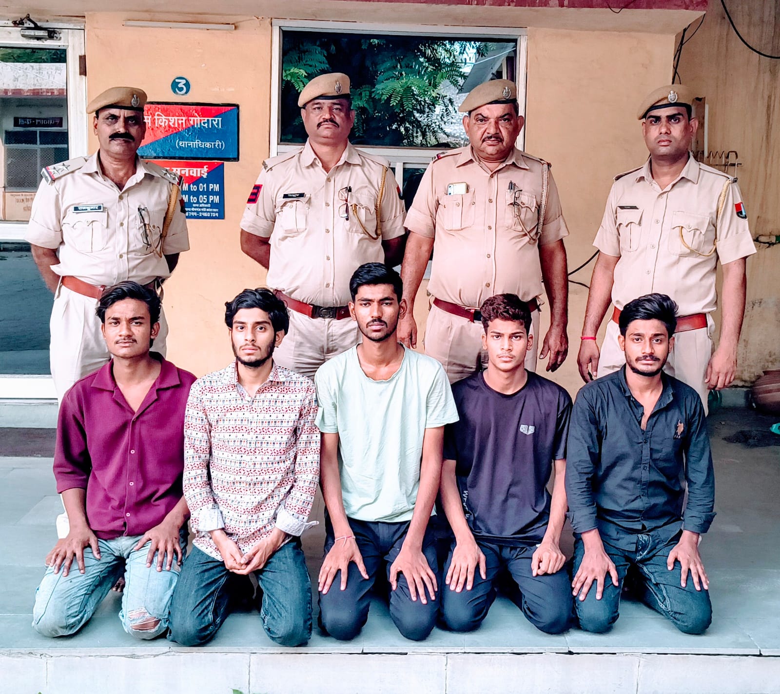 ### CI Ramkishan Godara Nabs Five in Stabbing Case