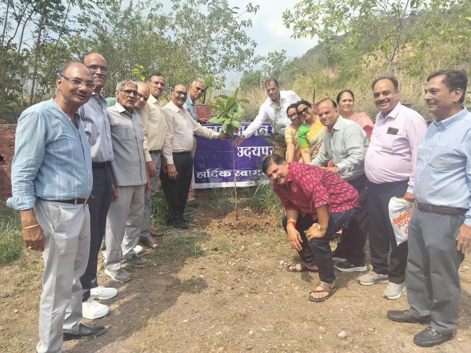 Nalwaya Jain Mahasabha Organized Tree Plantation and Get-Together