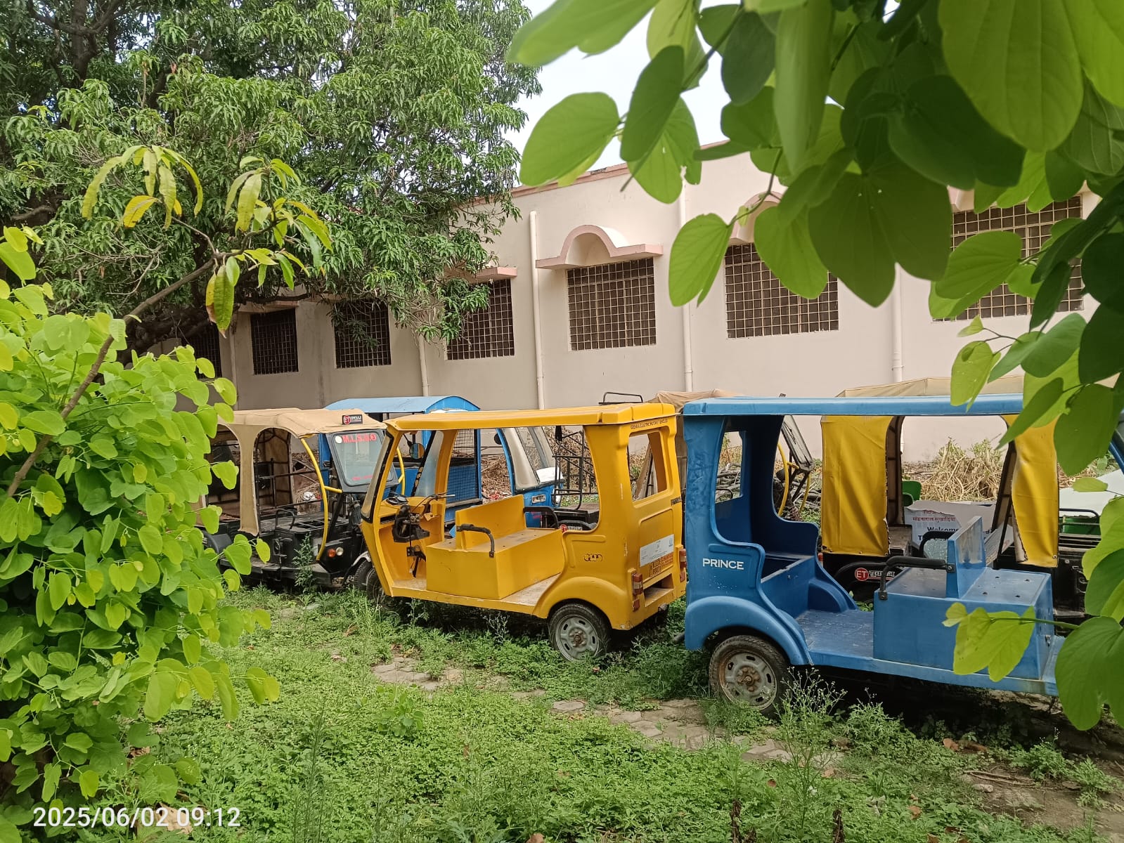 Neglected E-Rickshaws, Waste of Funds at MLSU Campus