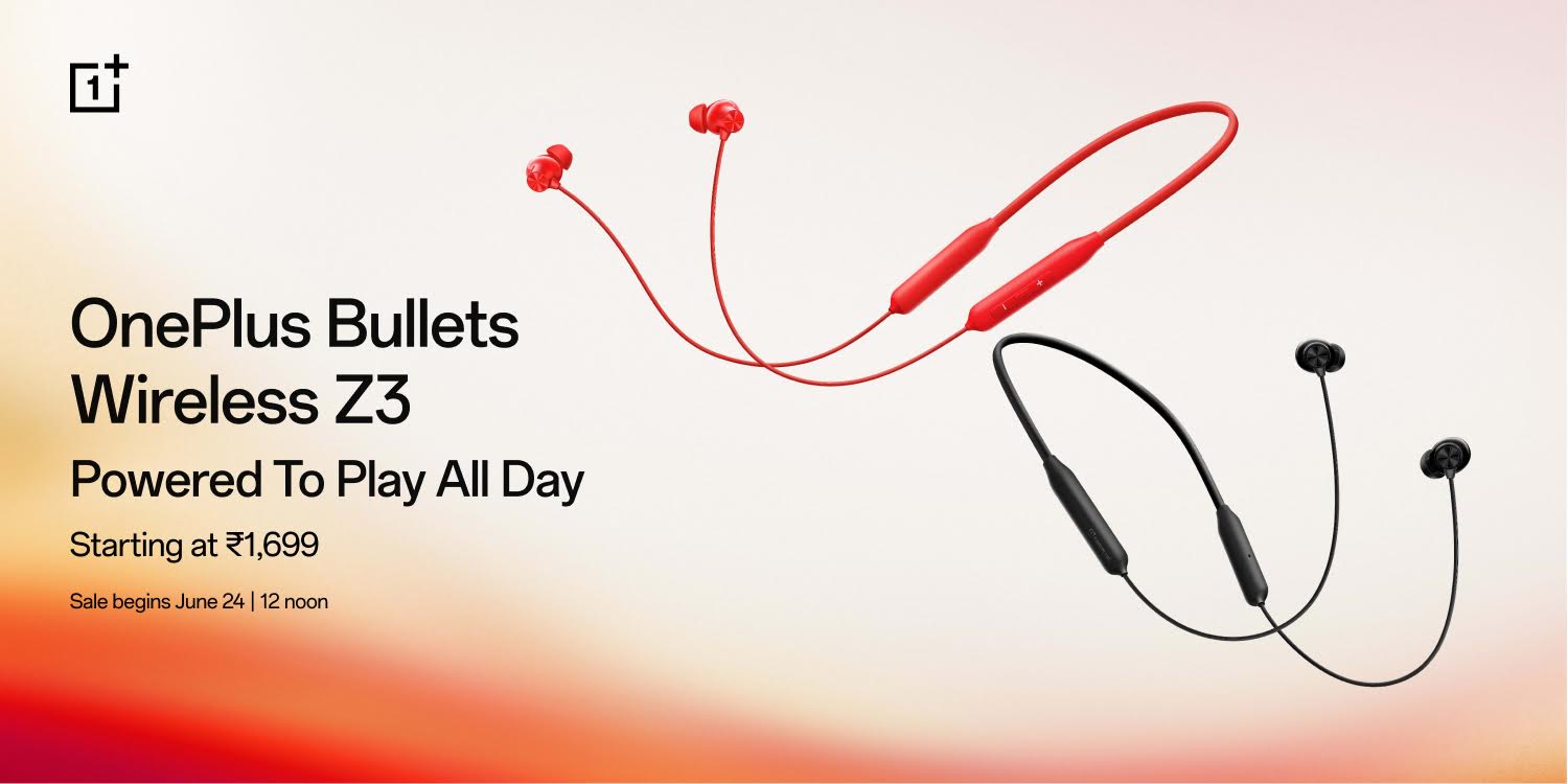 OnePlus launches Bullets Wireless Z3, the next-gen wireless neckband