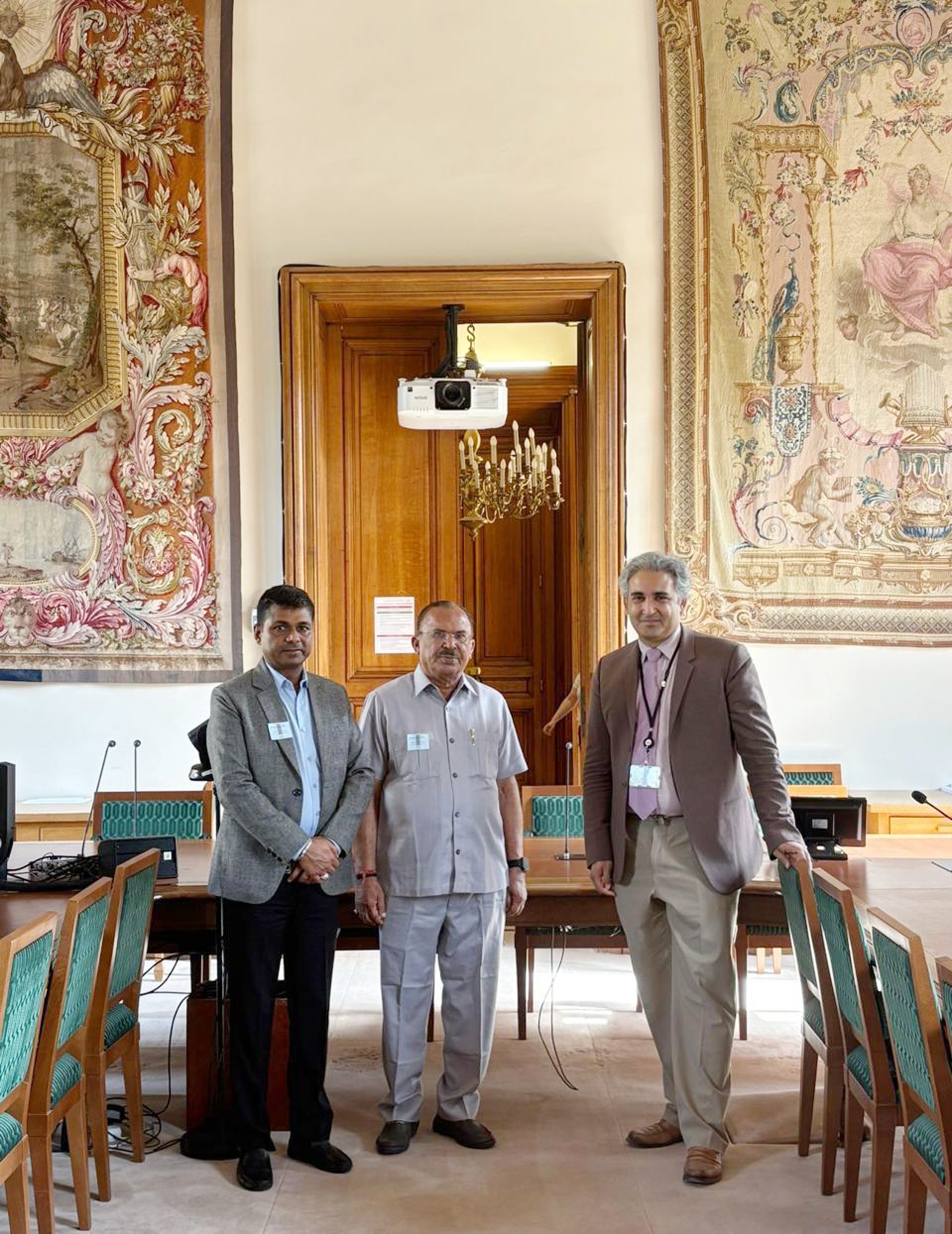 Speaker Vasudev Devnani visit to France