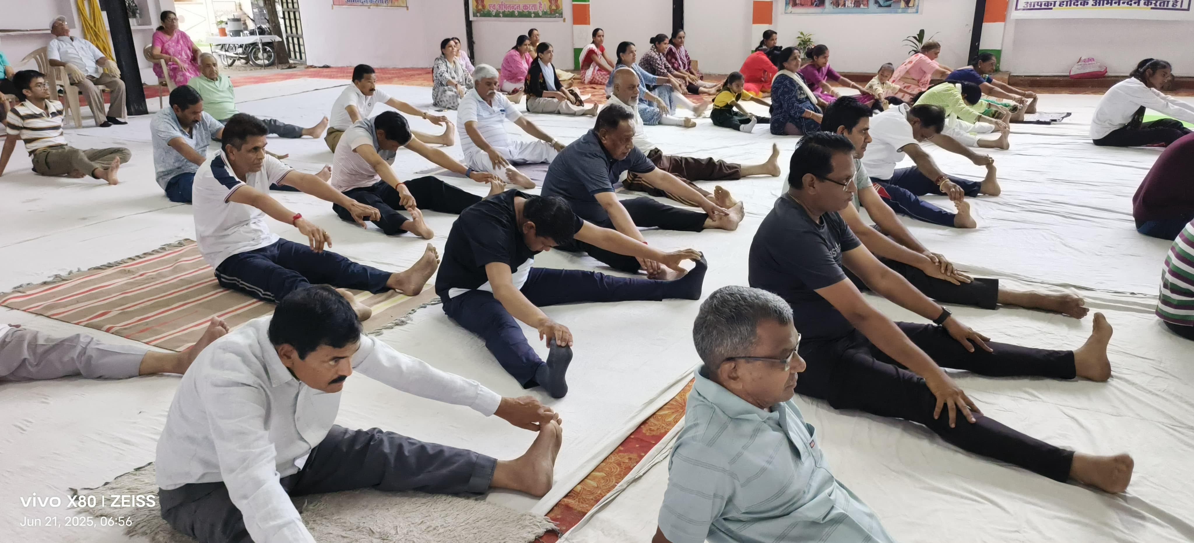 Over 200 Participants Celebrate International Yoga Day in Udaipur
