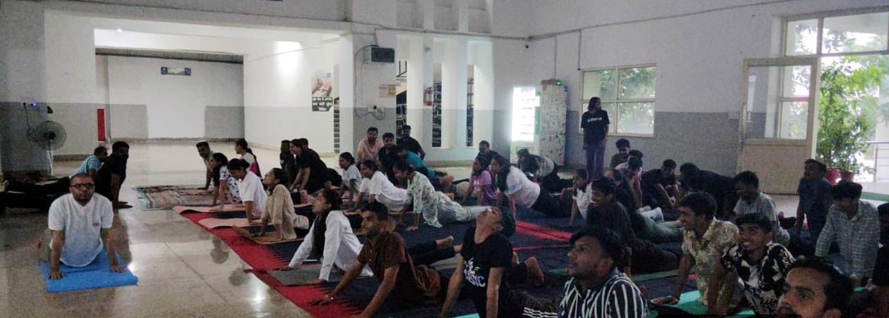 साई तिरुपति विश्वविद्यालय में योग दिवस का आयोजन