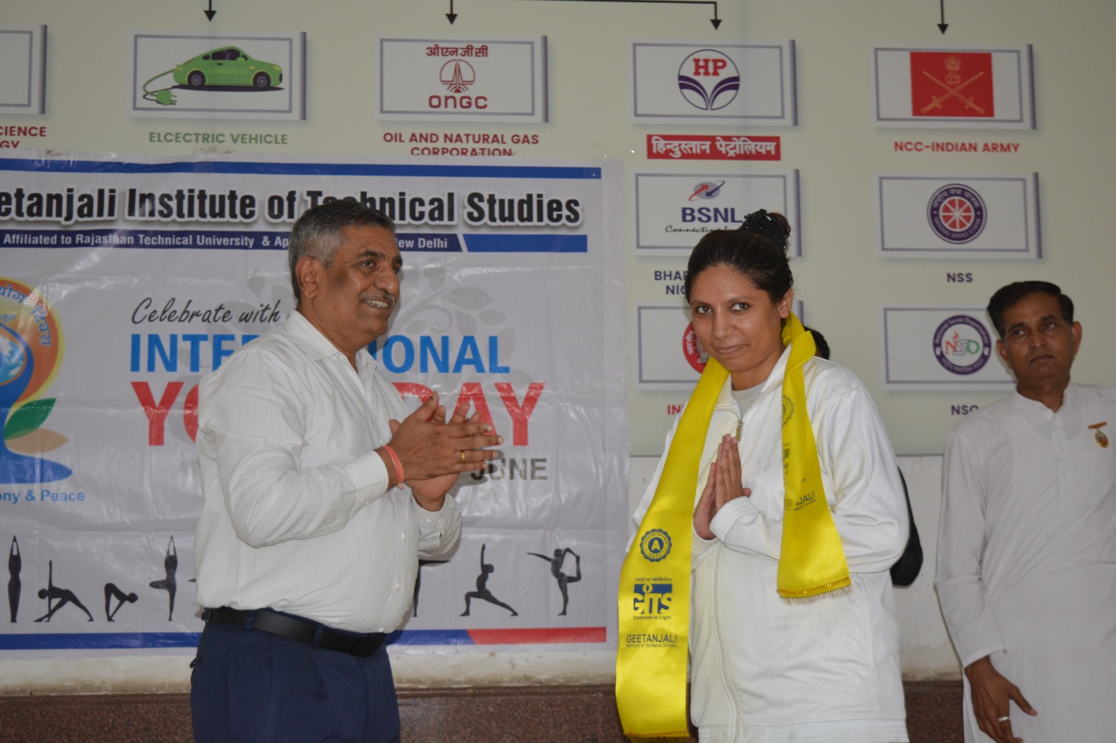 GITS Hosts Yoga Session by Dr. Sonal Verma