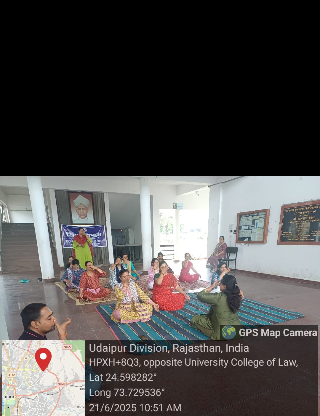 शिक्षा संकाय में योग दिवस का आयोजन 