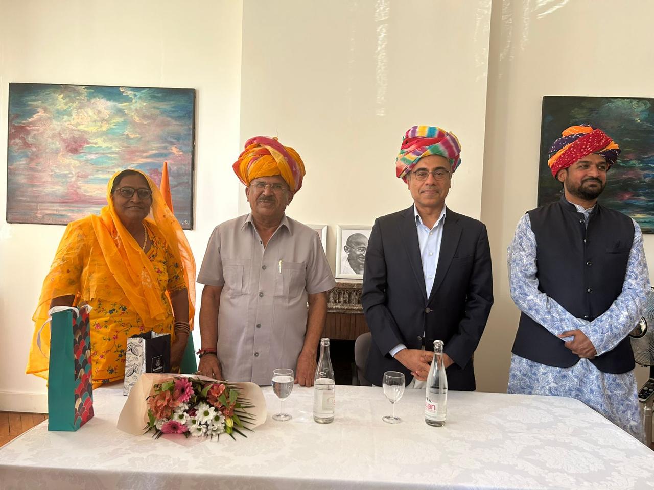 Rajasthan Assembly Speaker Vasudev Devnani reached Germany