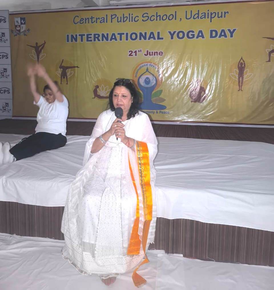 Yoga Day Celebration at C.P.S. with Inspiring Session