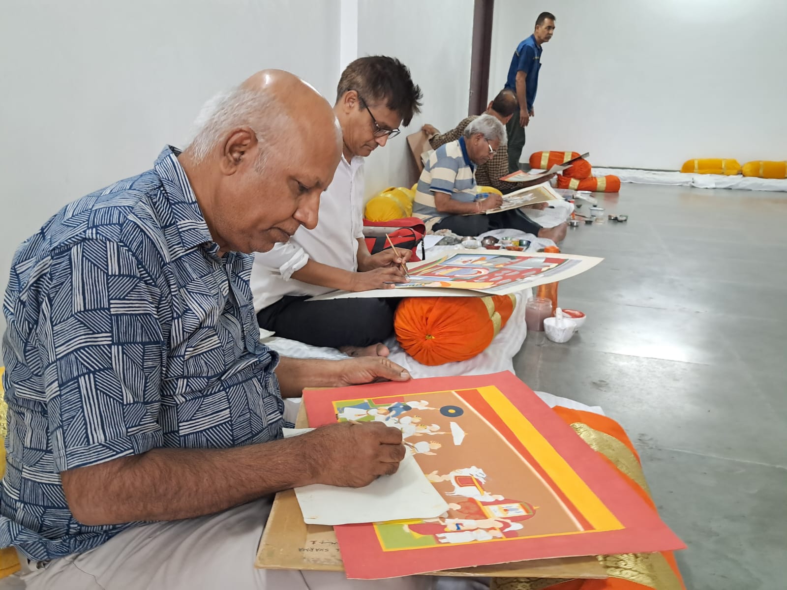 मेवाड़ की चित्र परंपरा और पुरालिपियों को समझने के प्रति प्रतिभागियों में उत्साह