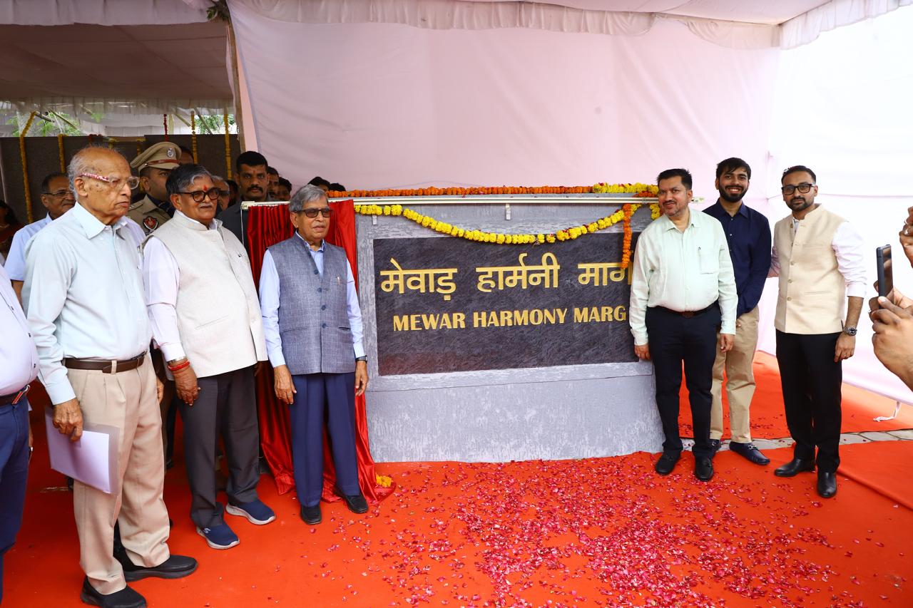 Kataria Inaugurates PPP Road in Udaipur