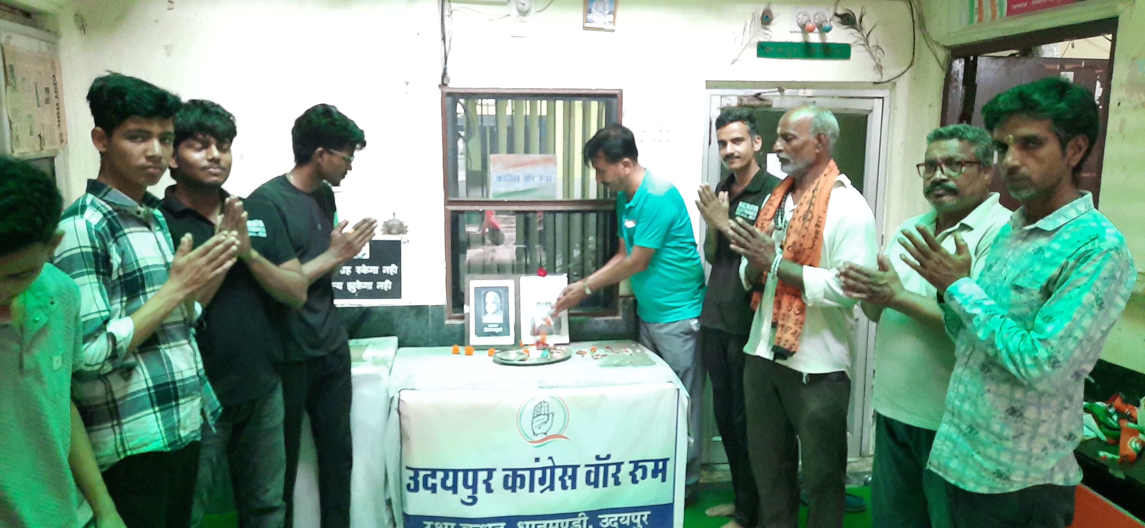 Tribute Ceremony Held on the Death Anniversary of Former CM Shiv Charan Mathur,